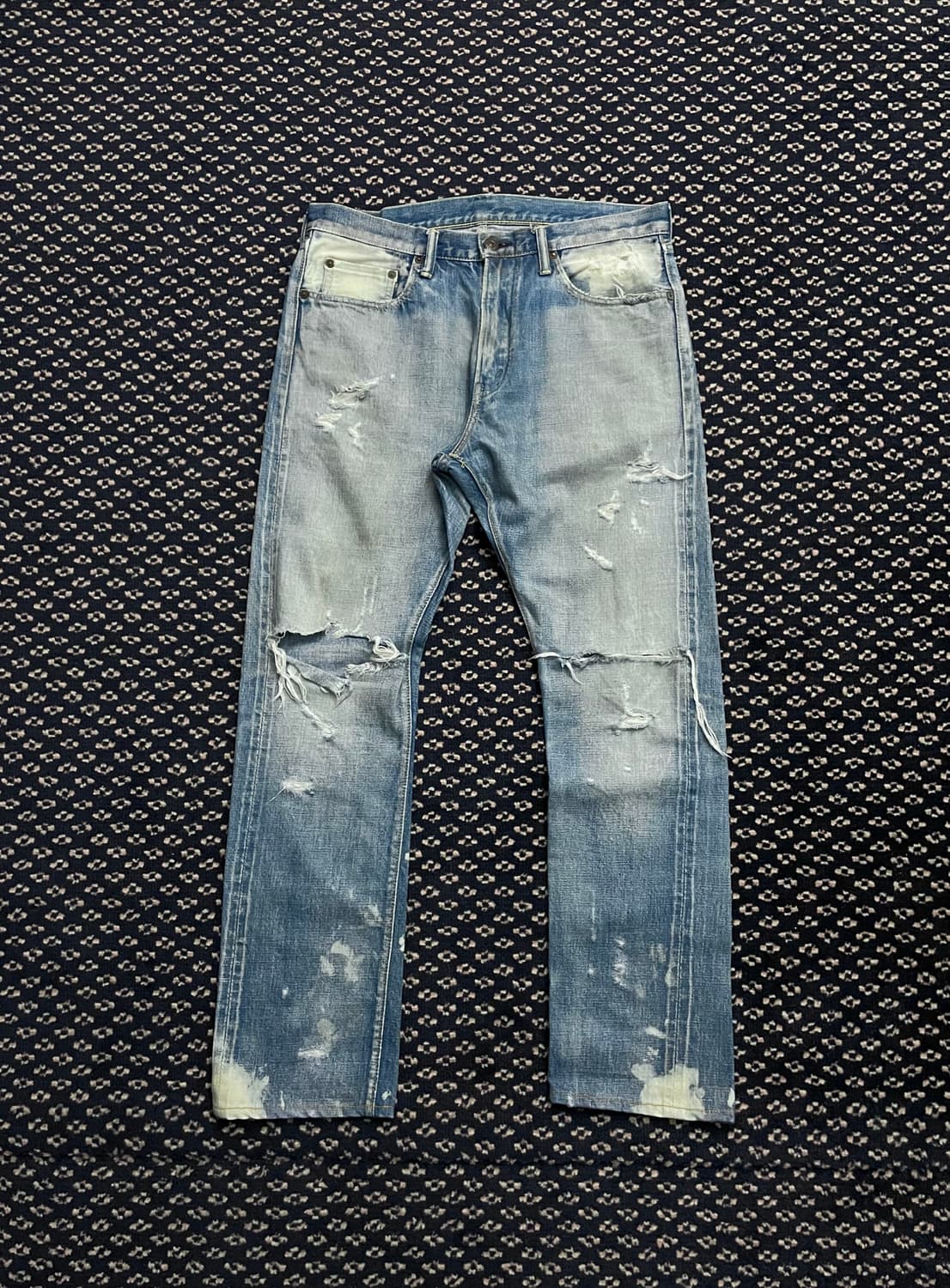 Fullcount Destroyed Selvedge Denim 상품이미지1