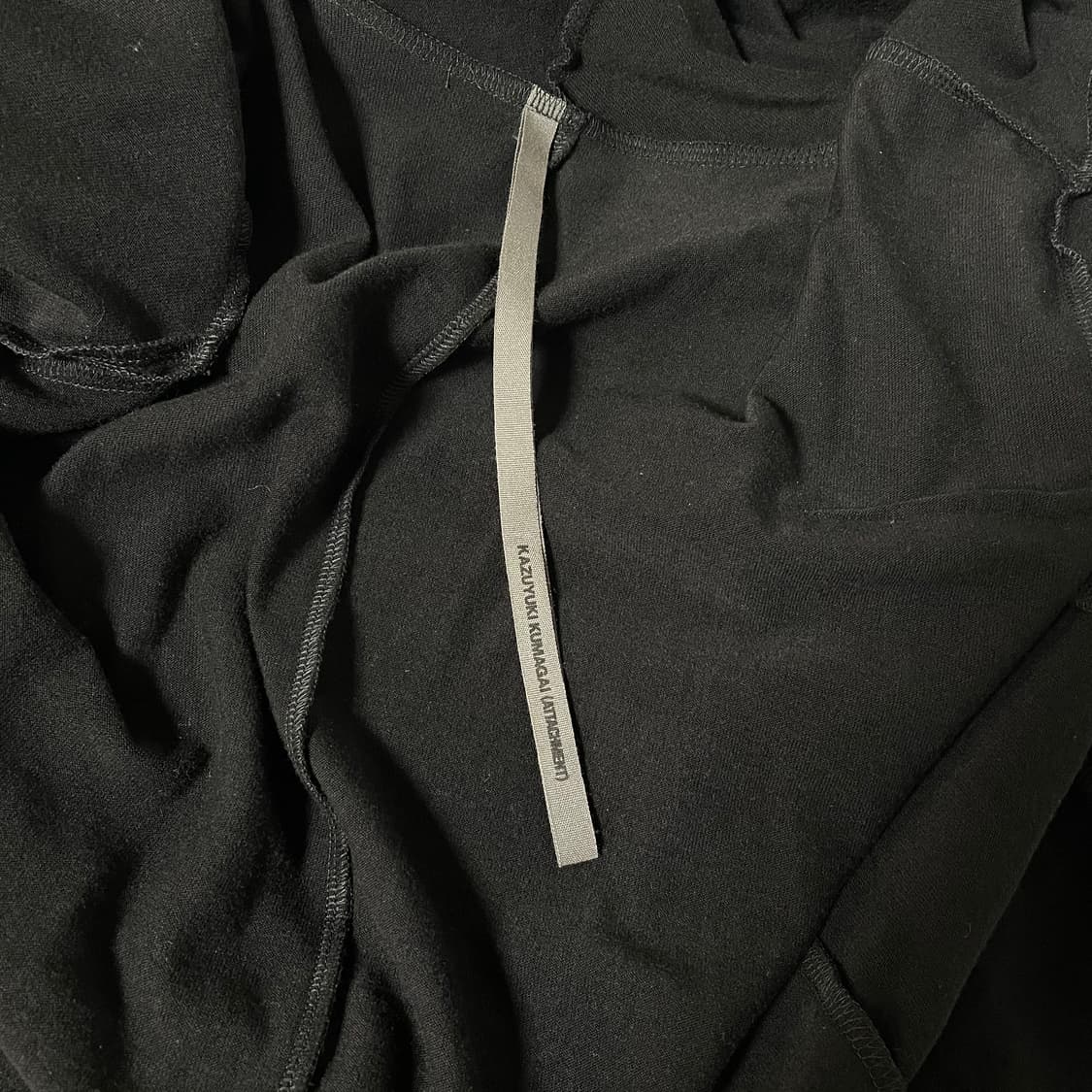 카즈유키 쿠마가이 드레이프 후드 자켓 상품이미지5