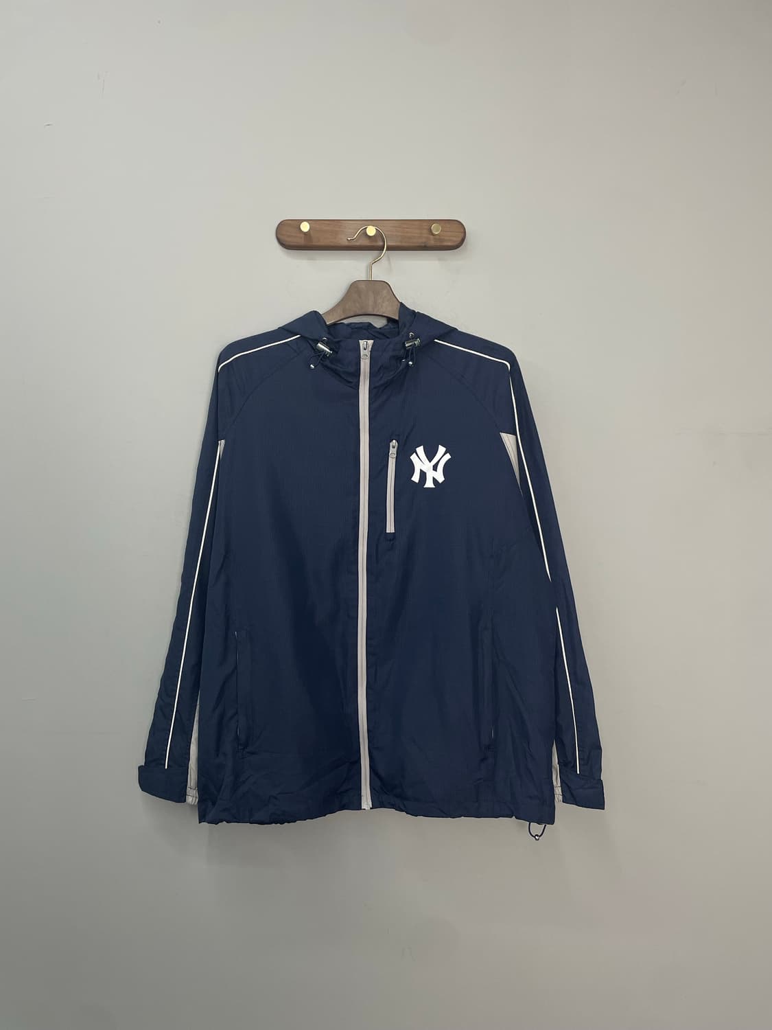MLB 뉴욕 양키스 네이비 바람막이 H2002 상품이미지2
