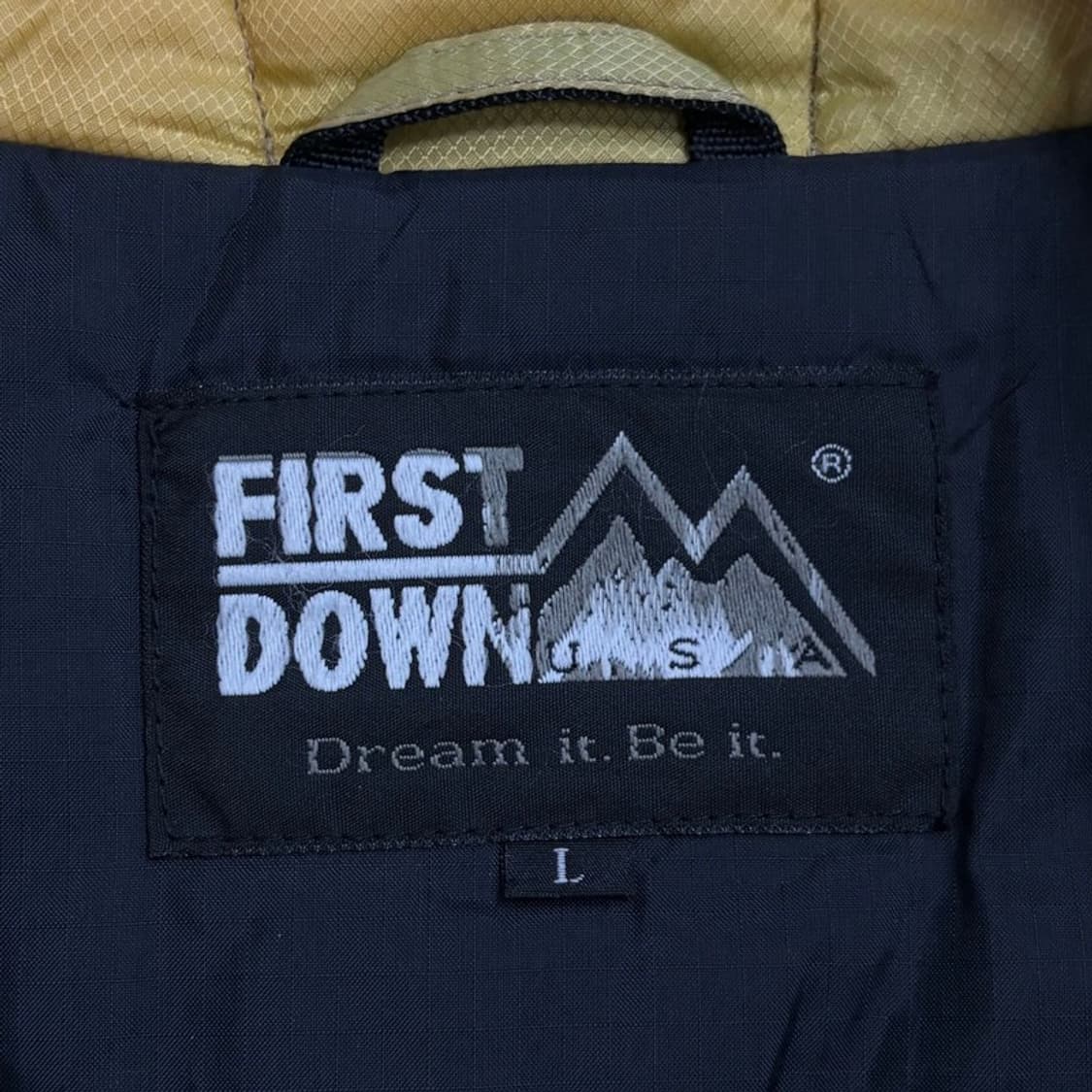 퍼스트다운 워시드 라이트패딩 v1783 상품이미지5