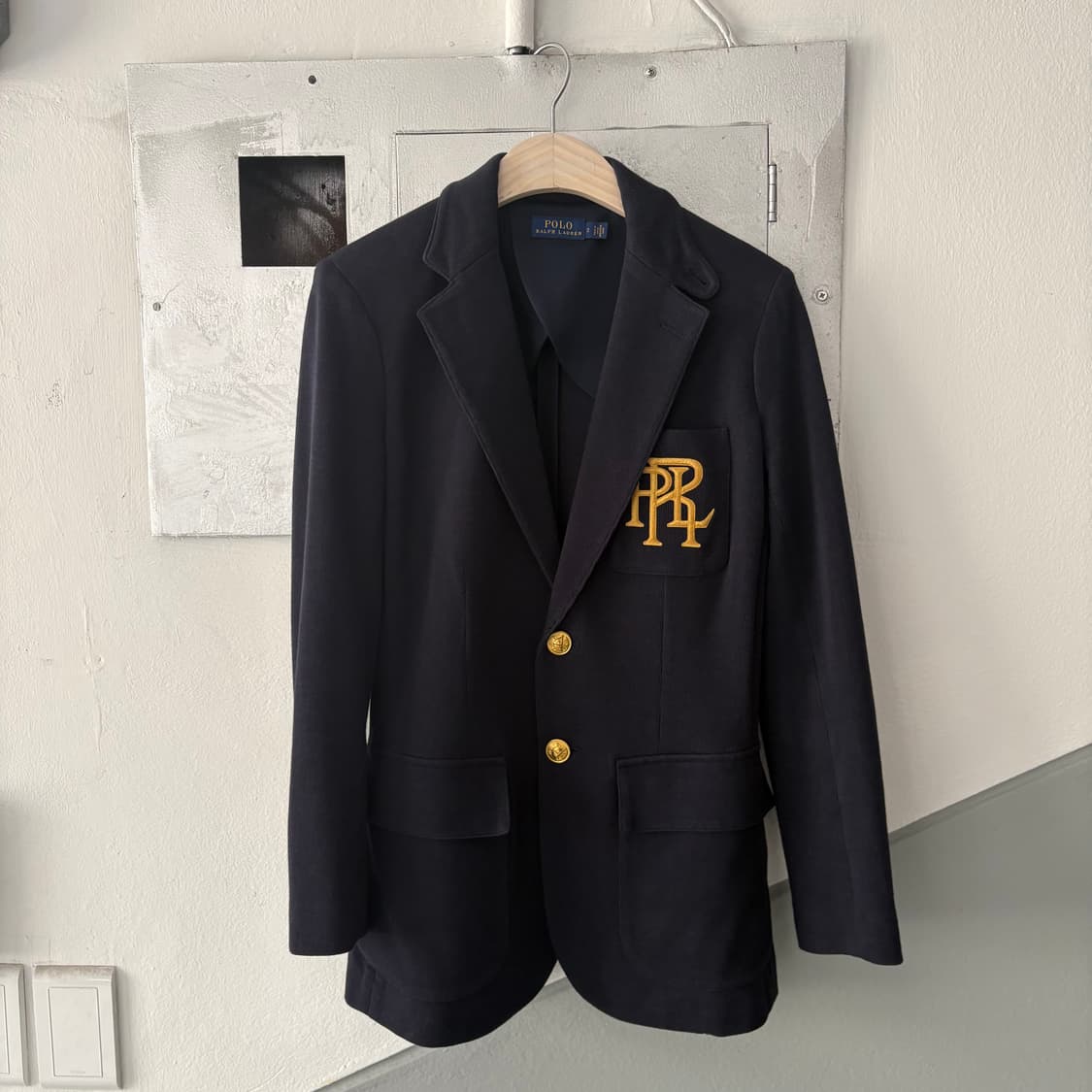 폴로 랄프로렌 자수 앰블럼 자켓 상품이미지1