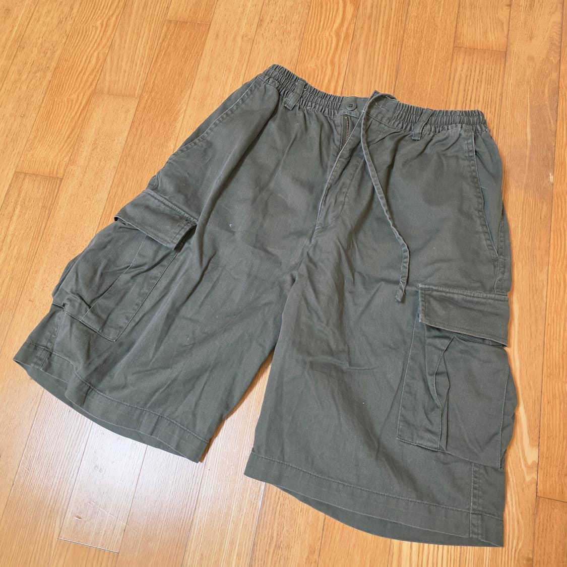 카고 반바지 m 카고팬츠 m 밴딩 반바지 밴딩 카고바지  상품이미지1