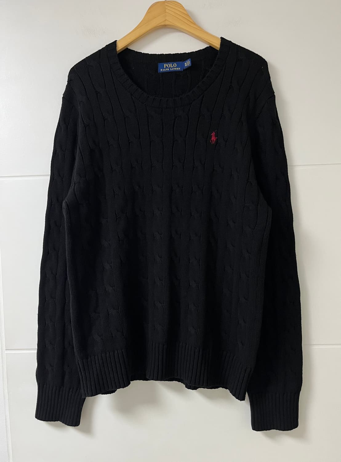 폴로 꽈베기 니트 폴로 케이블 니트 상품이미지1
