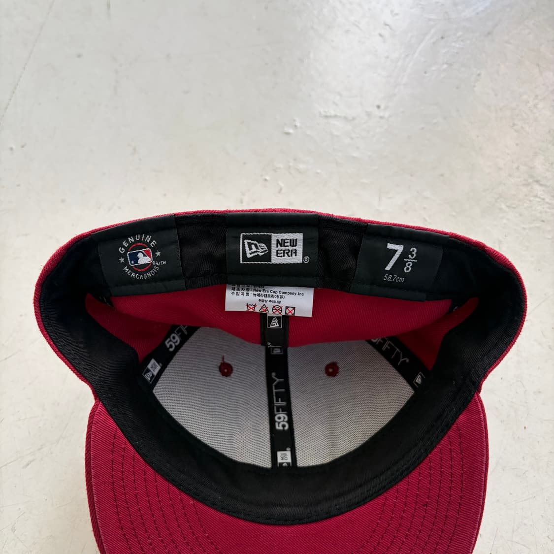 뉴에라 59FIFTY 빈티지 뉴욕 양키스 캡 58cm 상품이미지5