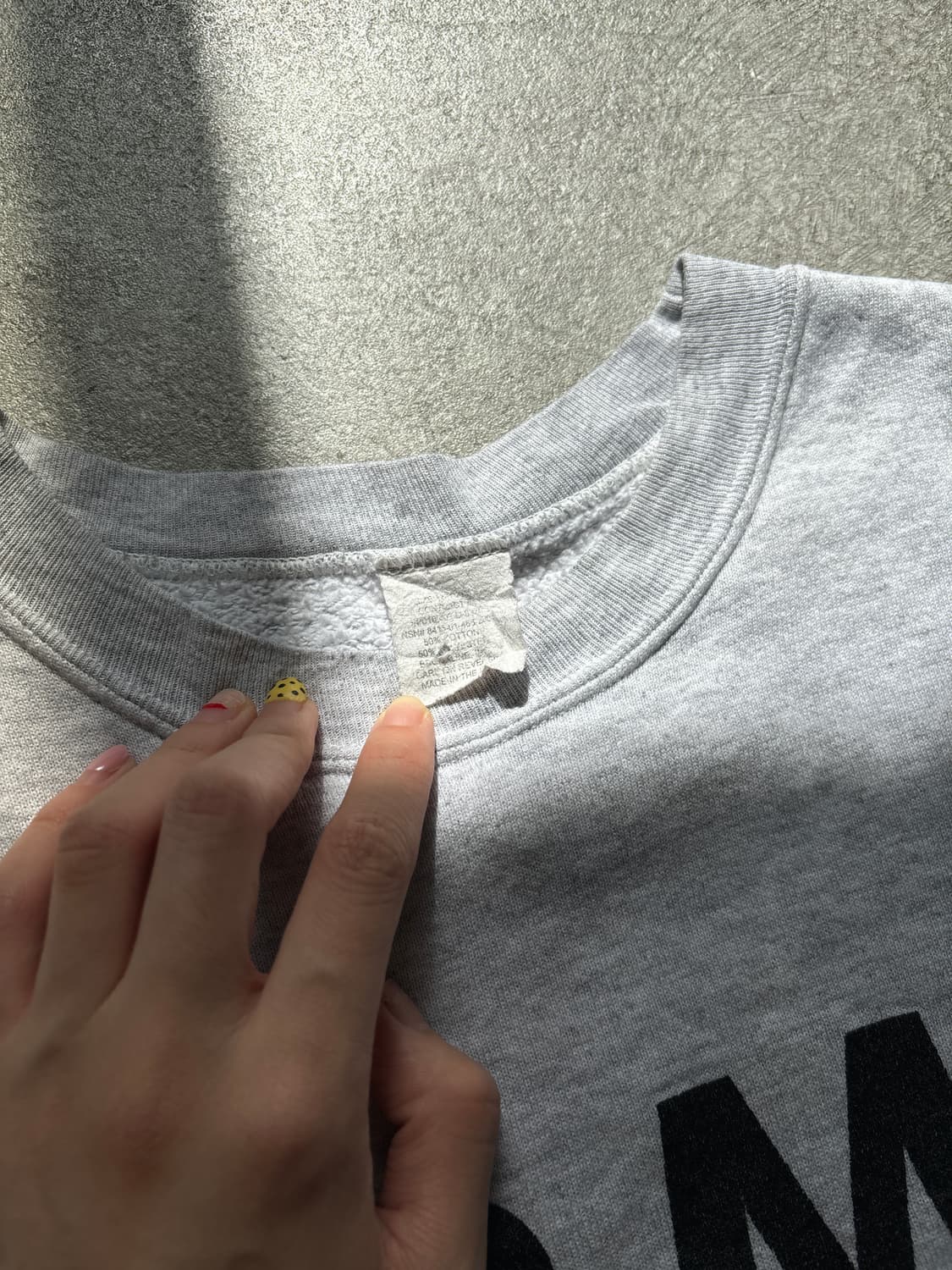 ARMY 스웻셔츠 그레이 상품이미지8