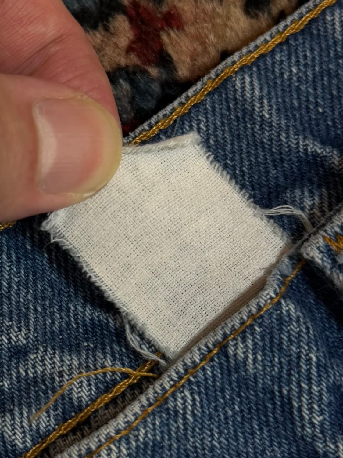 90's USA Made 빈티지 리바이스 517 오렌지탭 부츠컷 녹워싱 상품이미지10