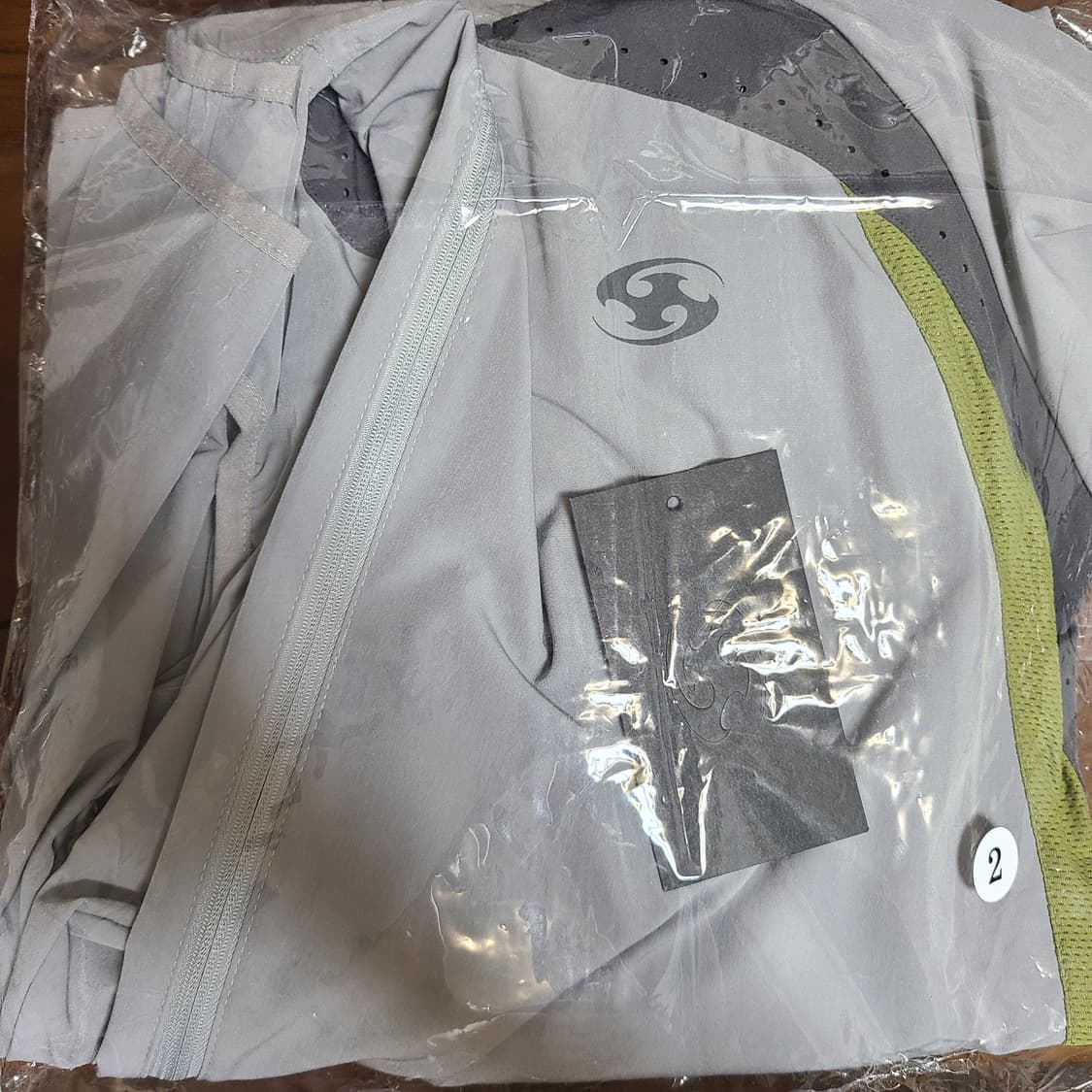 (2) 산산기어 러닝자켓 그레이 판매합니다. 상품이미지2