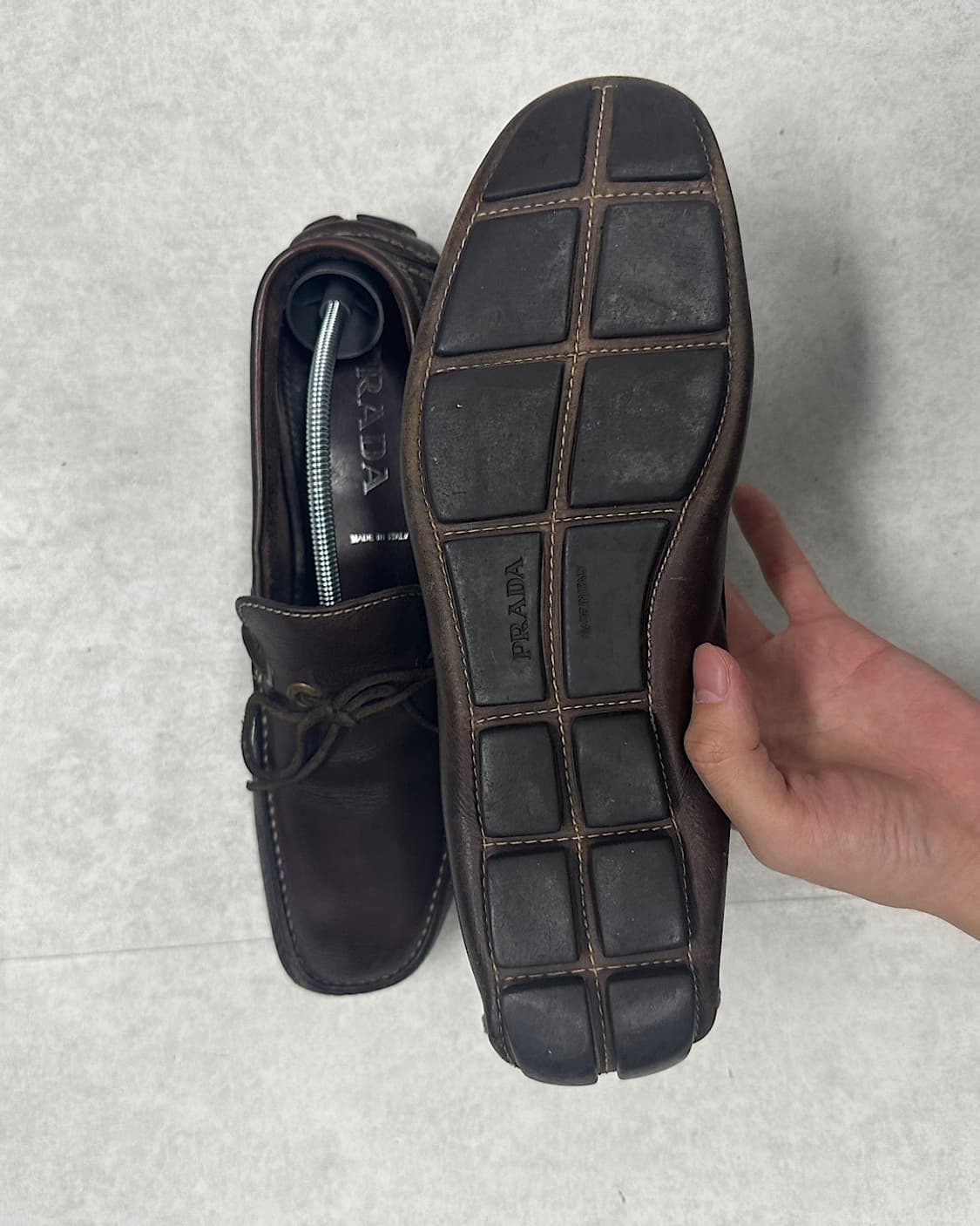 Prada leather driving shoes 상품이미지6