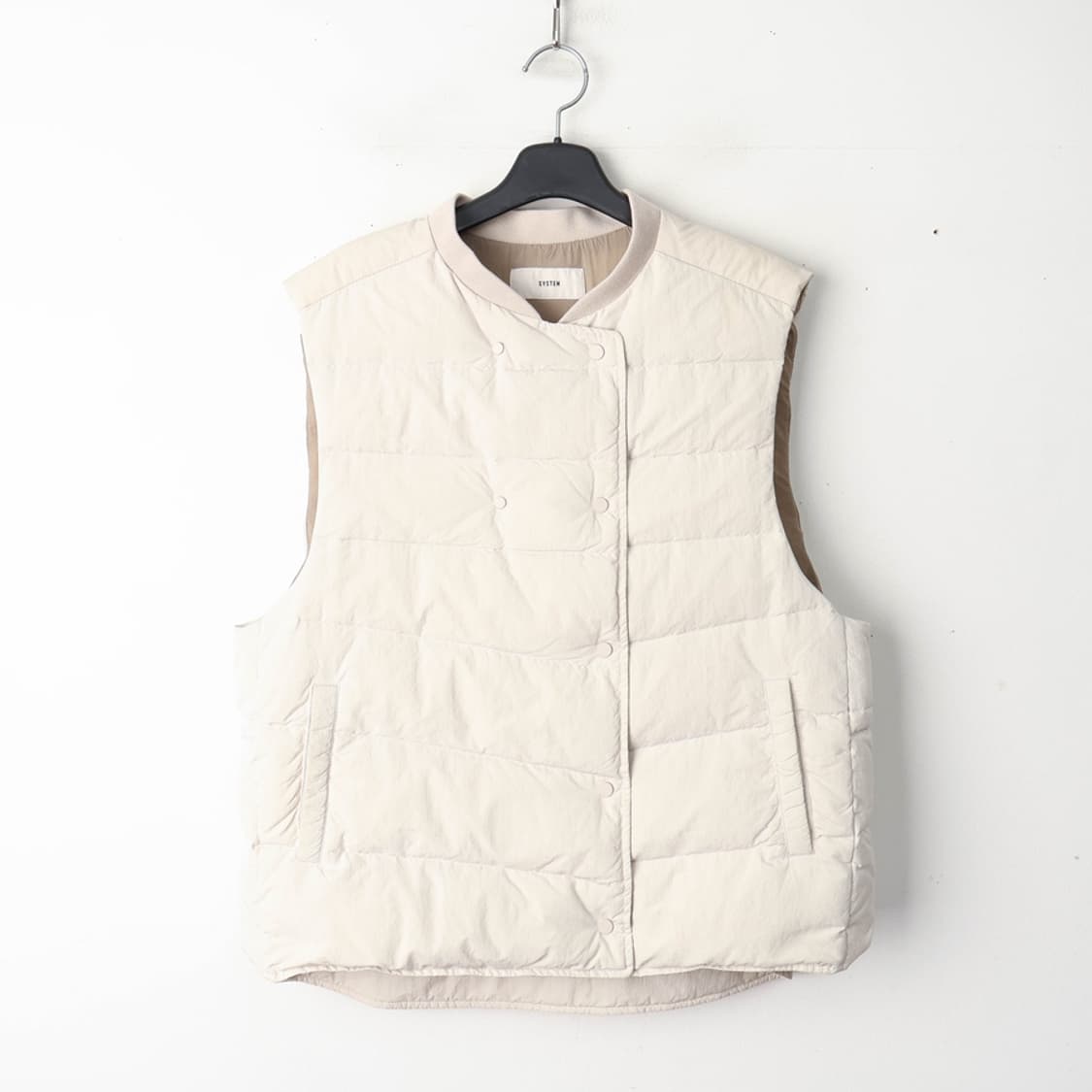 66/시스템 구스다운 패딩 조끼 상품이미지1