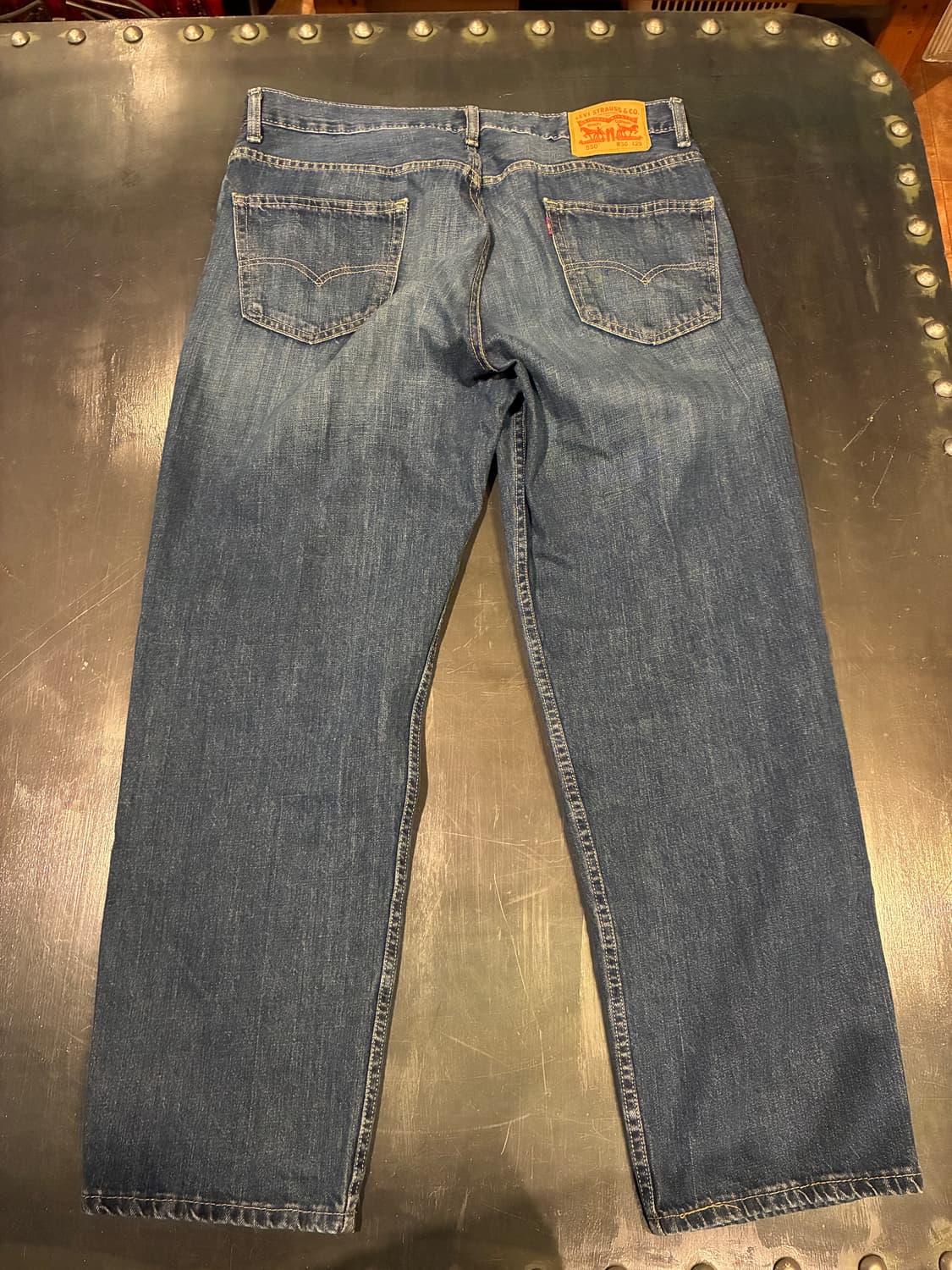 36/29) 리바이스 550 워싱 데님 스케이터 상품이미지3