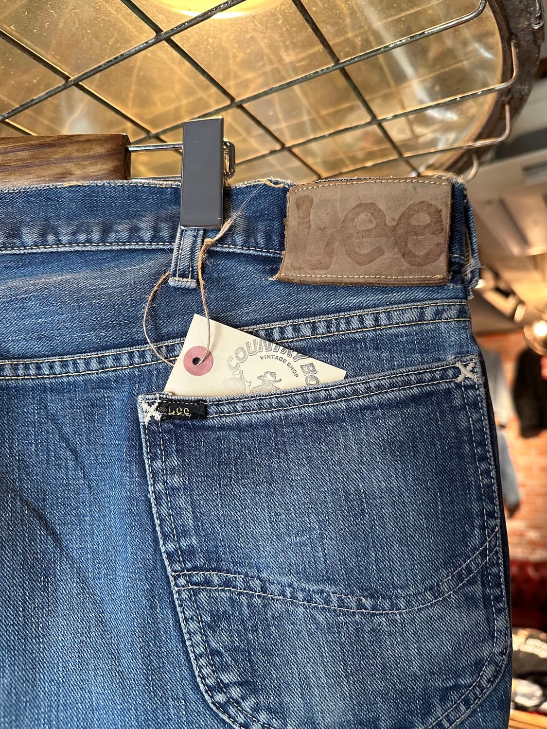 60s USA LEE 101Z Selvedge Denim Pants 상품이미지6