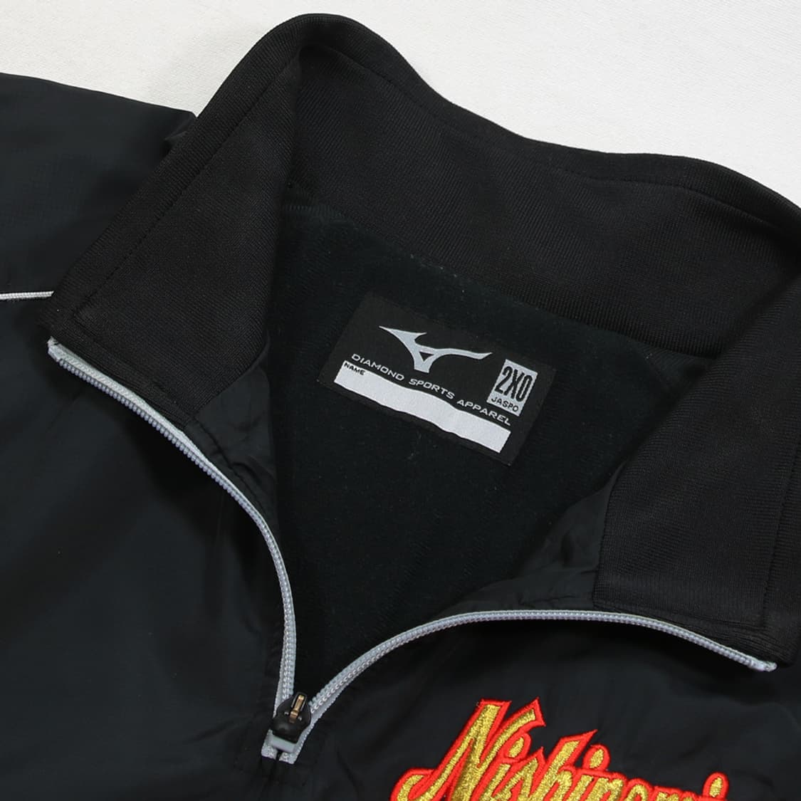 (착용컷) 미즈노 베이스볼 웜업 자켓 (남성용 105) 상품이미지5