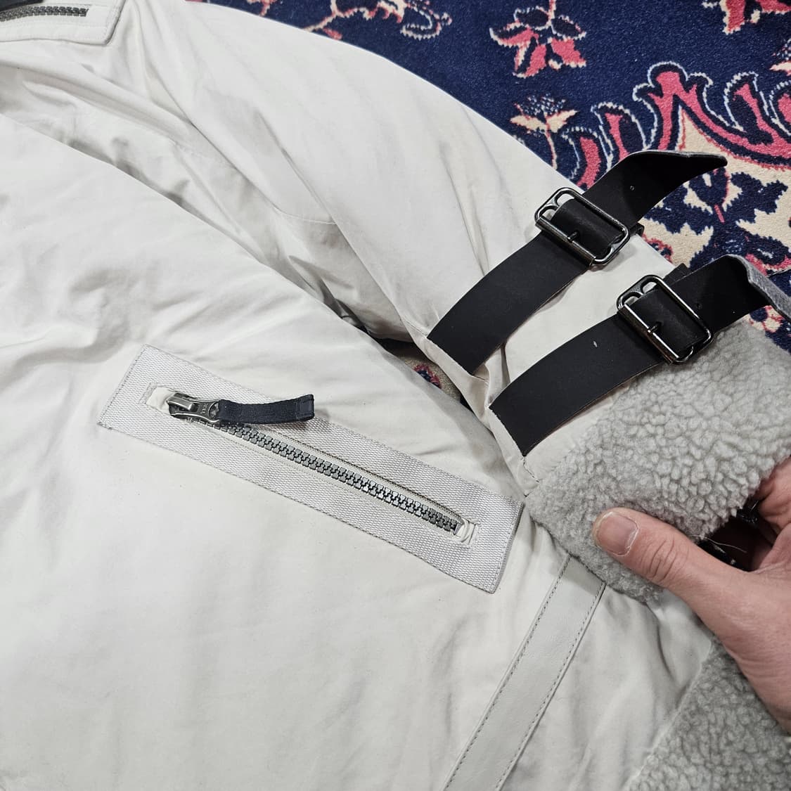 케이투(K2) 덕다운 무스탕 패딩 점퍼 95size 상품이미지6