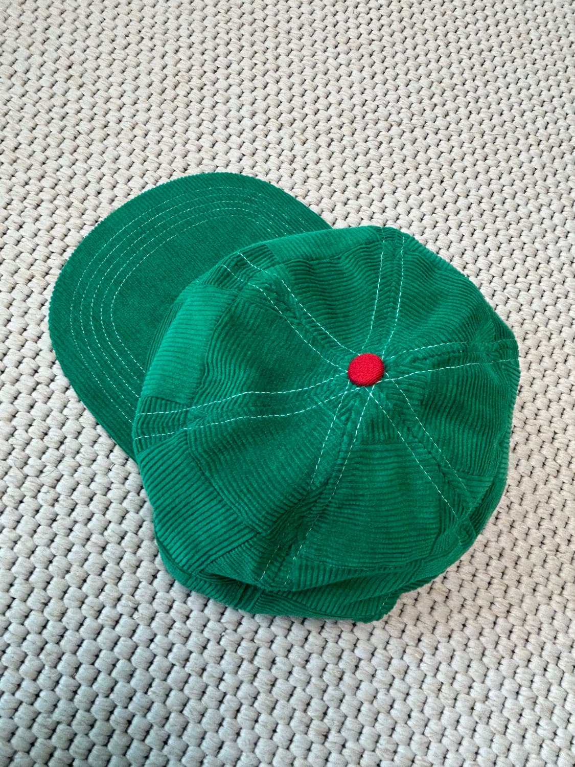 THHEME corduroy patch cap 상품이미지2