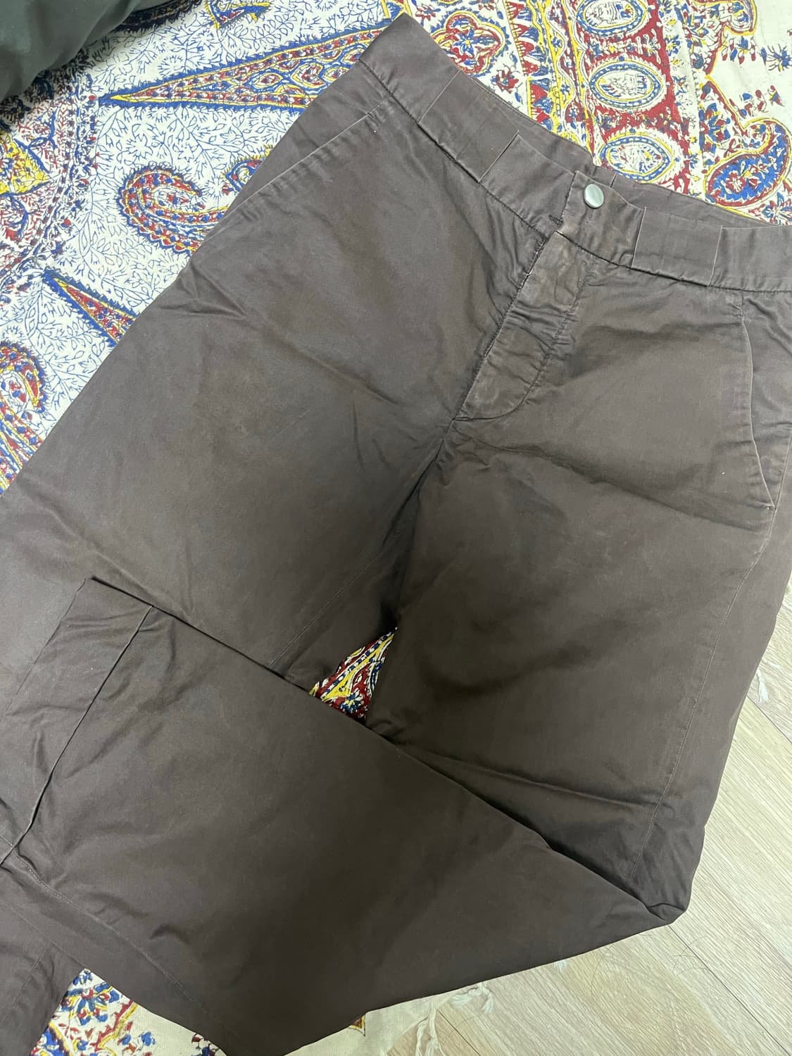 마르지엘라 맥퀸팬츠 44 브라운 상품이미지3