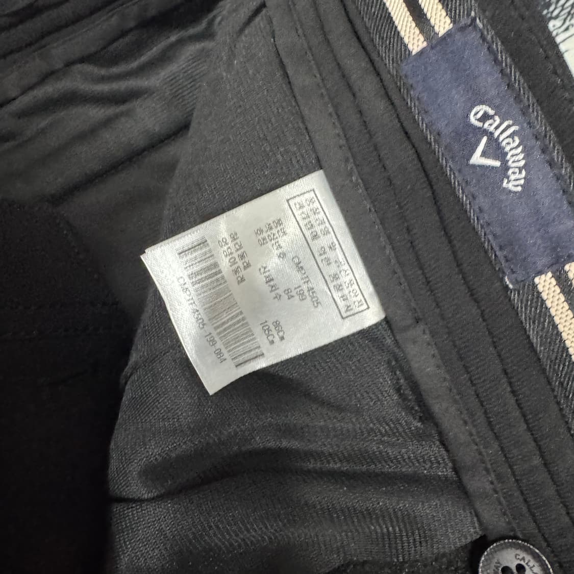캘러웨이 기모 겨울 골프바지 남성 84사이즈 (32-33) 상품이미지4