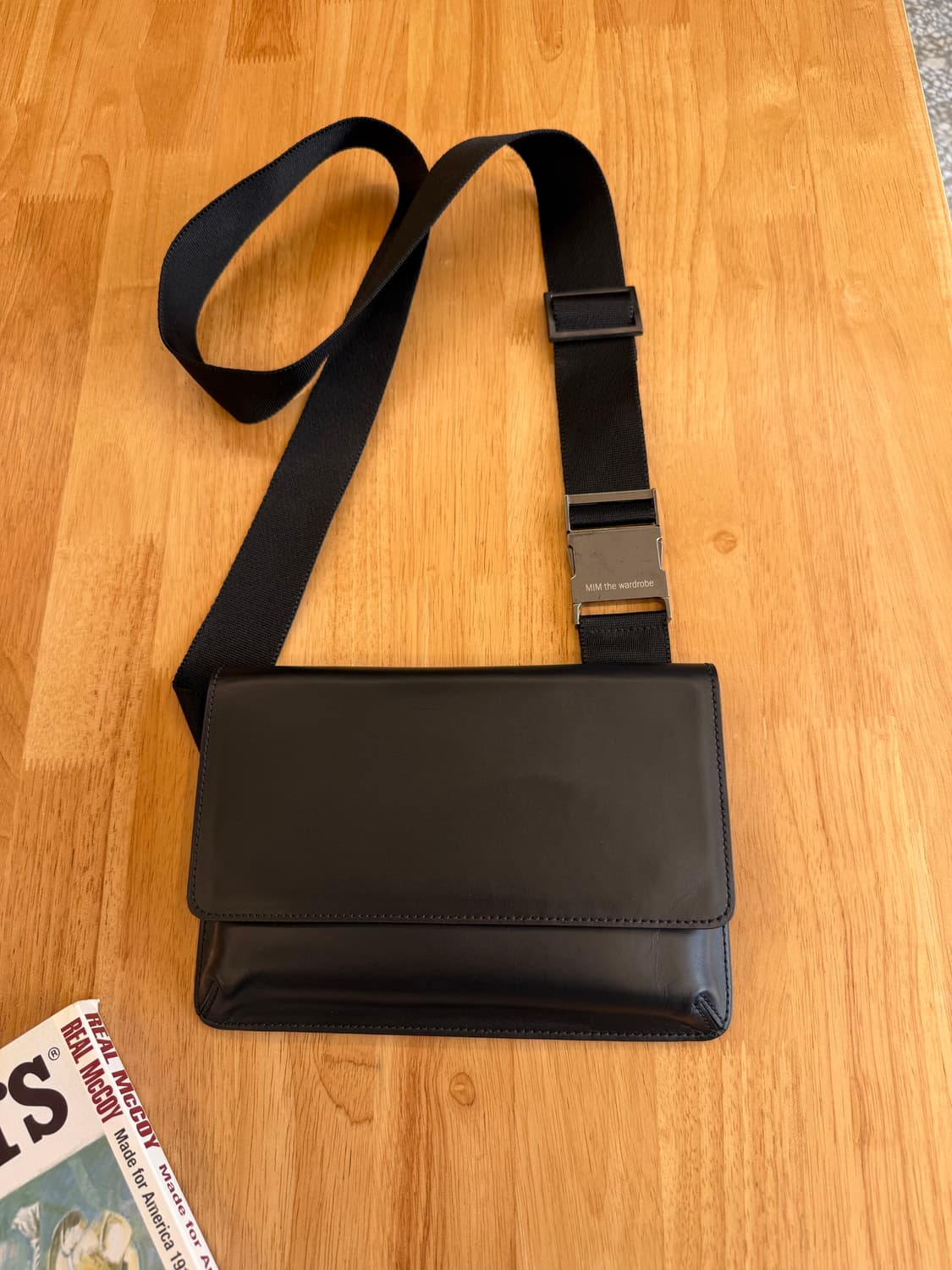 밈더워드로브 레더 홀스터백 상품이미지2