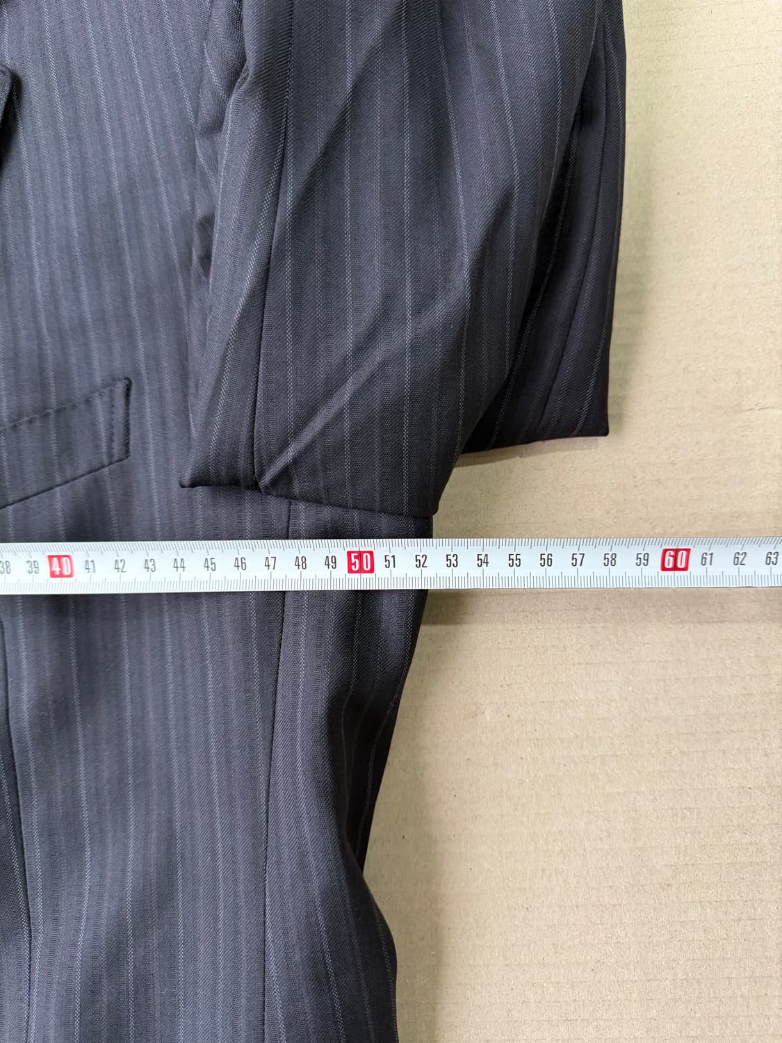 에르메네질도 제냐 클래식 핀스트라이프 2버튼 블레이저 상품이미지6