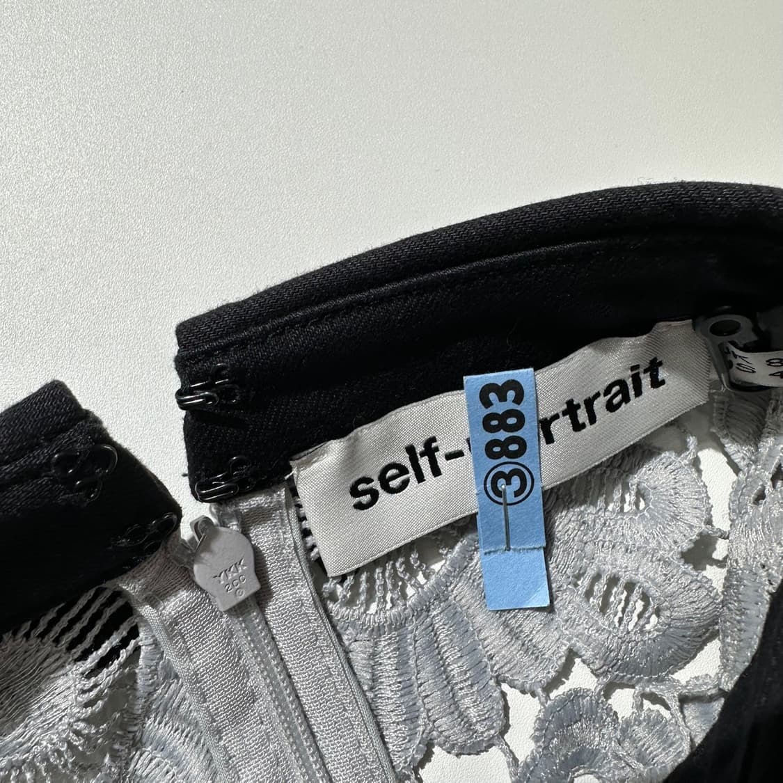 (매장판) 셀프 포트레이트 플로럴 패턴 레이스 블라우스 상품이미지4