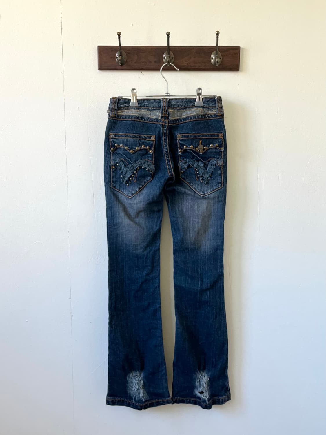 Japan Vtg 트임 패치 데님 진 상품이미지3