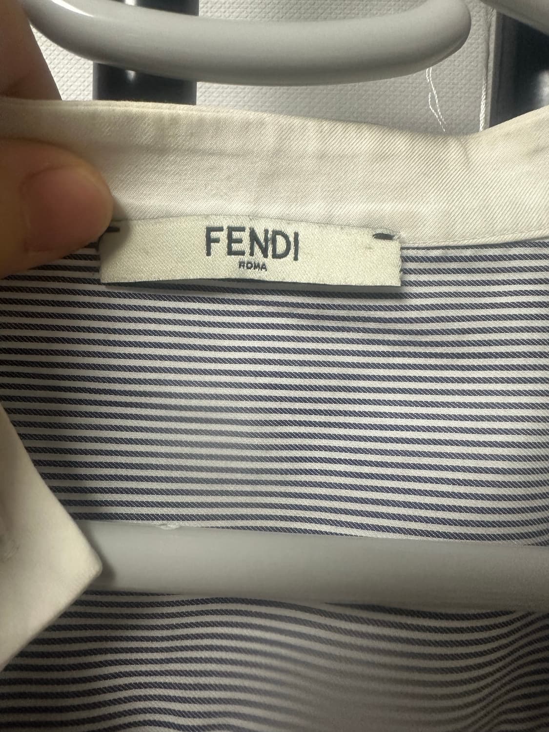 FENDI 펜디  정품  스트라이프 여성 남방-38사이즈 상품이미지7