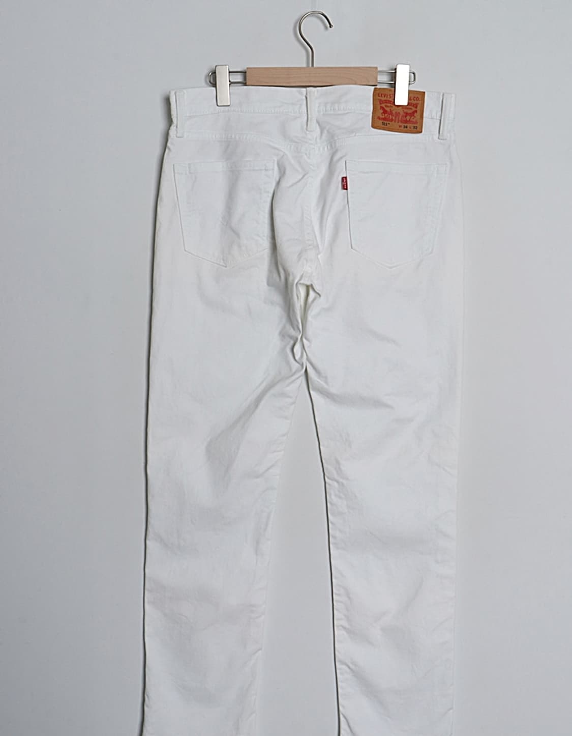  Levi's 511 White Denim Pant (33) 상품이미지5