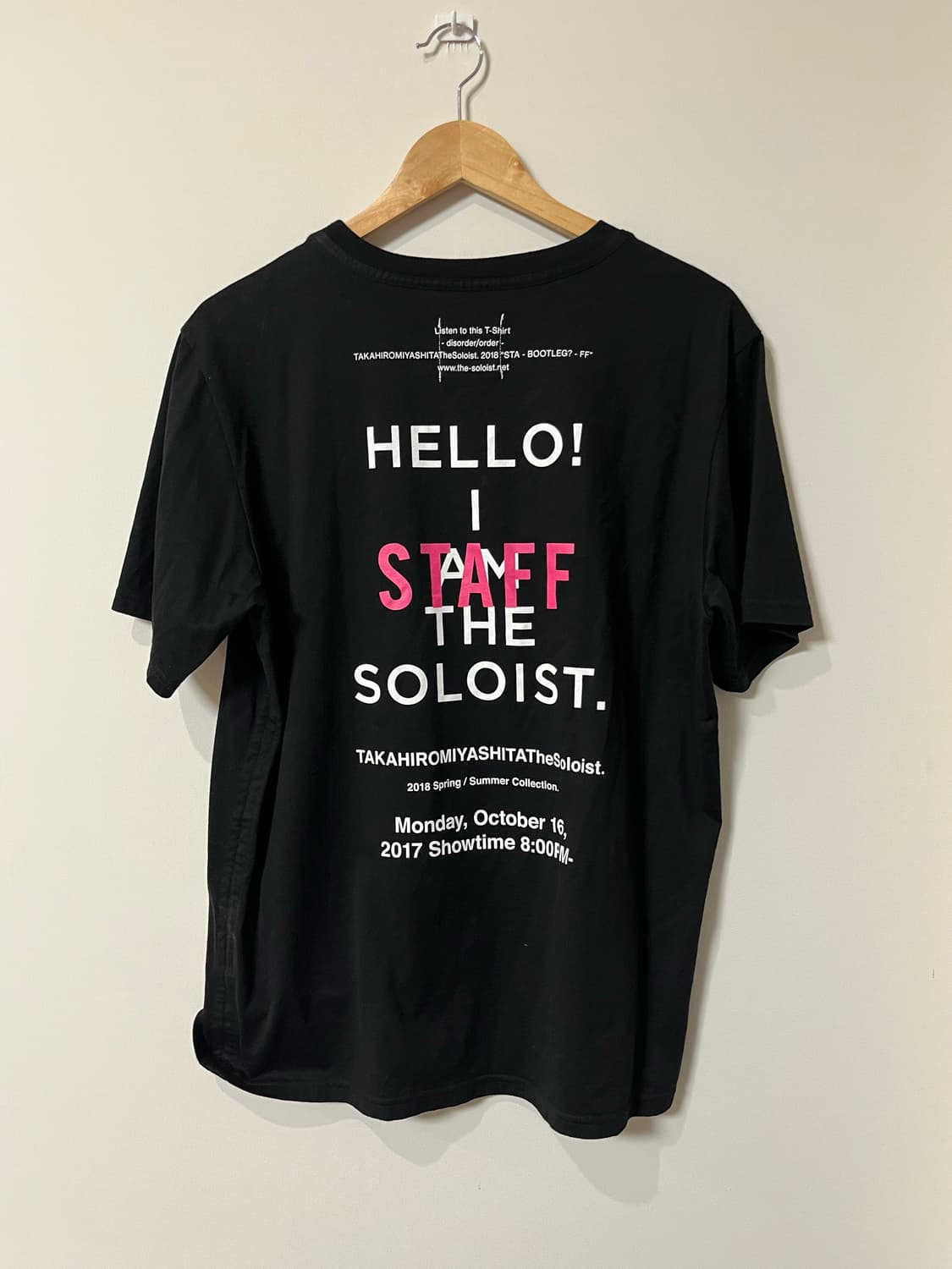 Soloist 티셔츠 상품이미지2