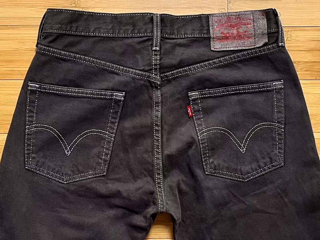 리바이스 501 브라운진 데님팬츠 W32 L30 상품이미지4