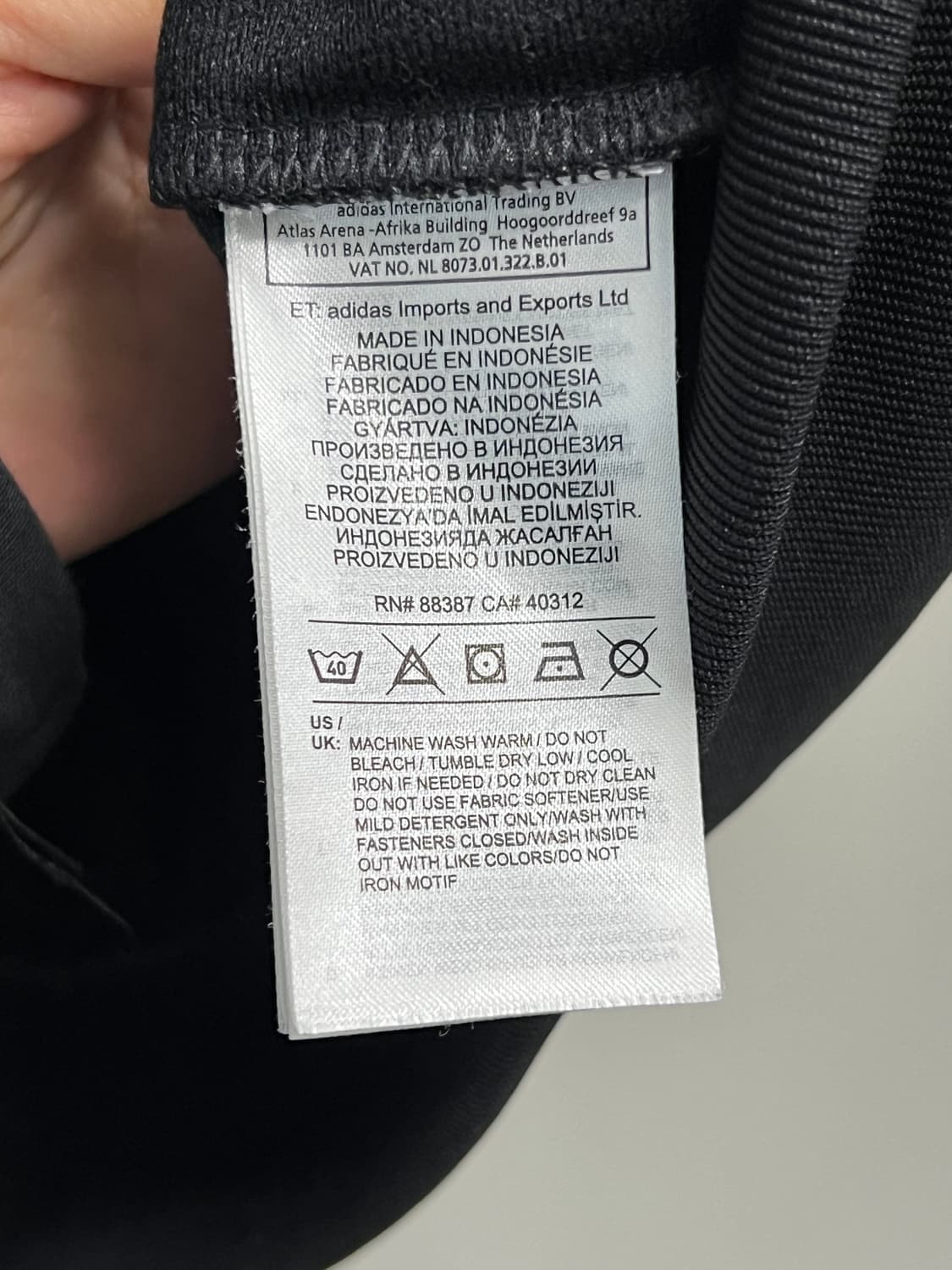 (L) 아디다스 키즈/우먼스 슈퍼스타 트랙탑 져지 블랙 상품이미지4