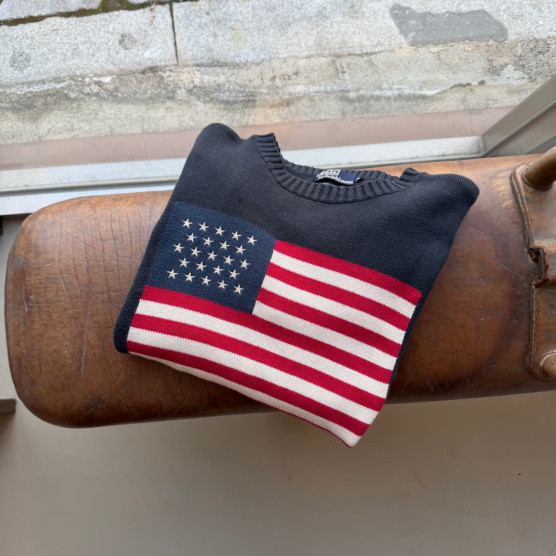 폴로 랄프로렌 성조기 니트 스웨터 상품이미지1