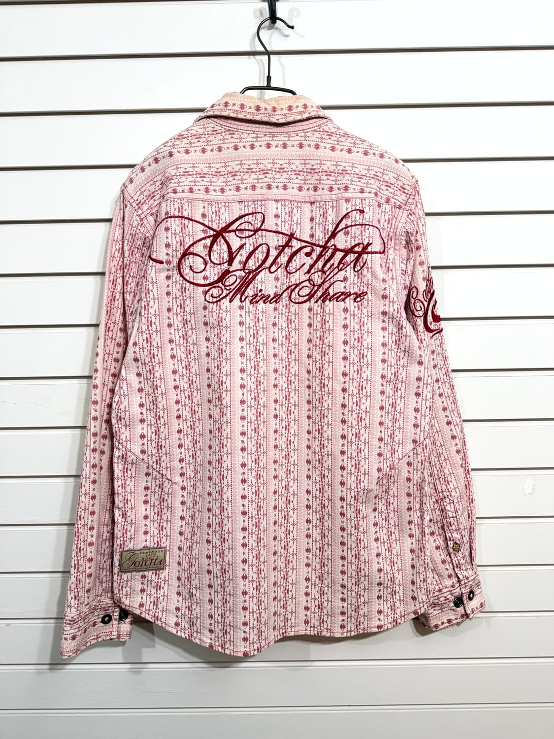 GOTCHA 스냅 셔츠 상품이미지2