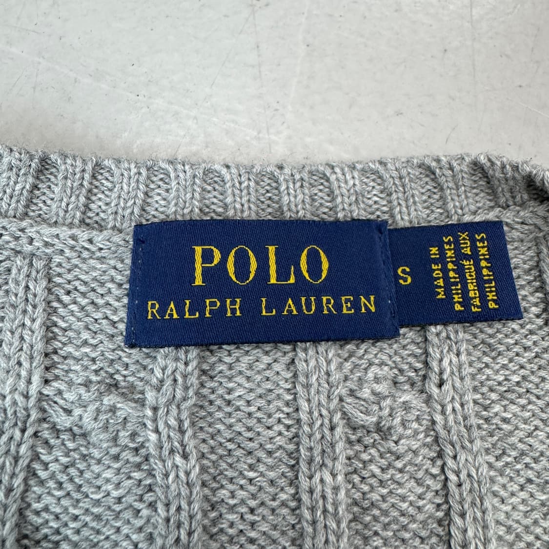 폴로 신형 포니 꽈배기 니트  상품이미지4