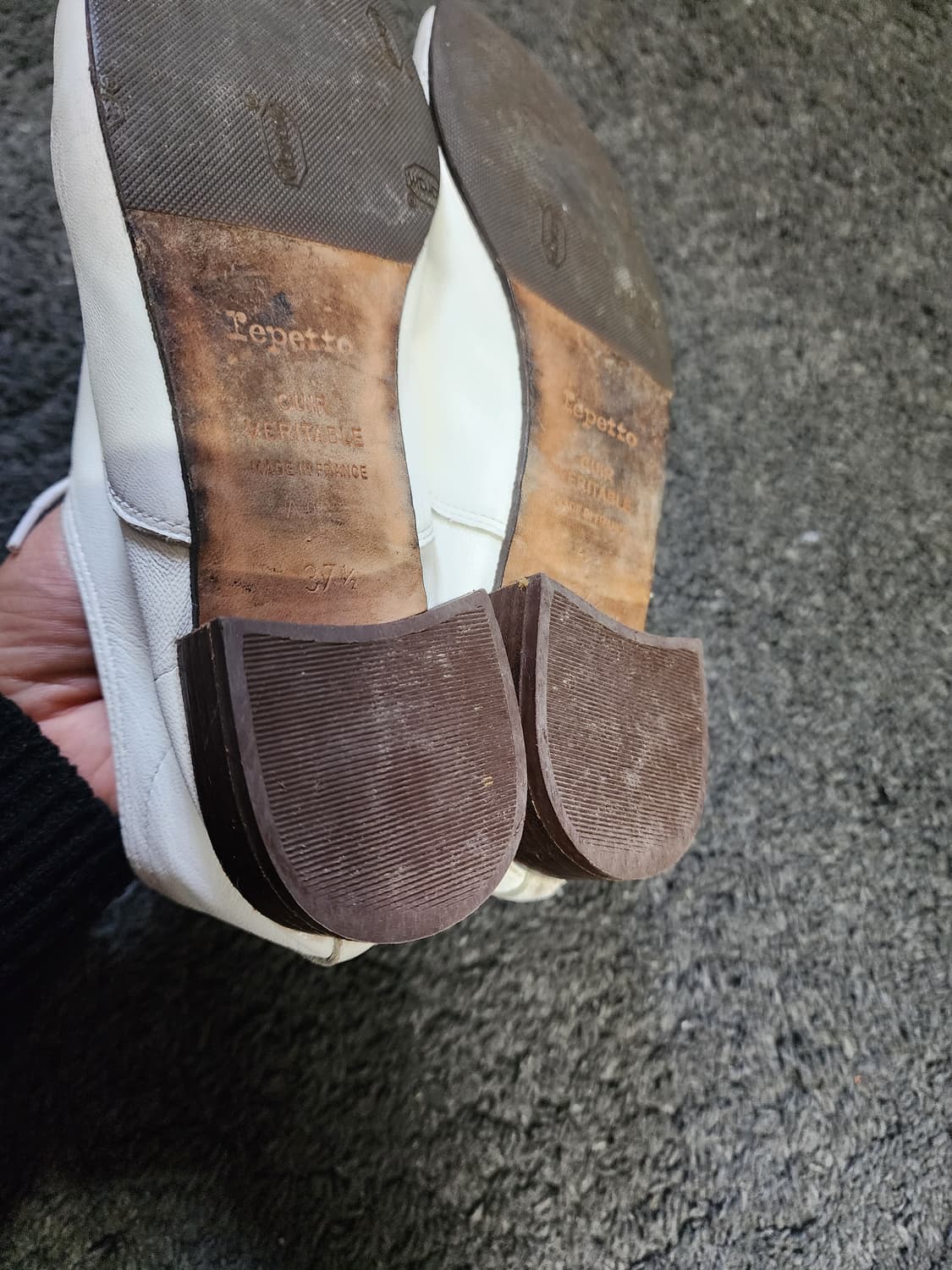 레페토 화이트 옥스포드 37 1/2 사이즈  상품이미지8
