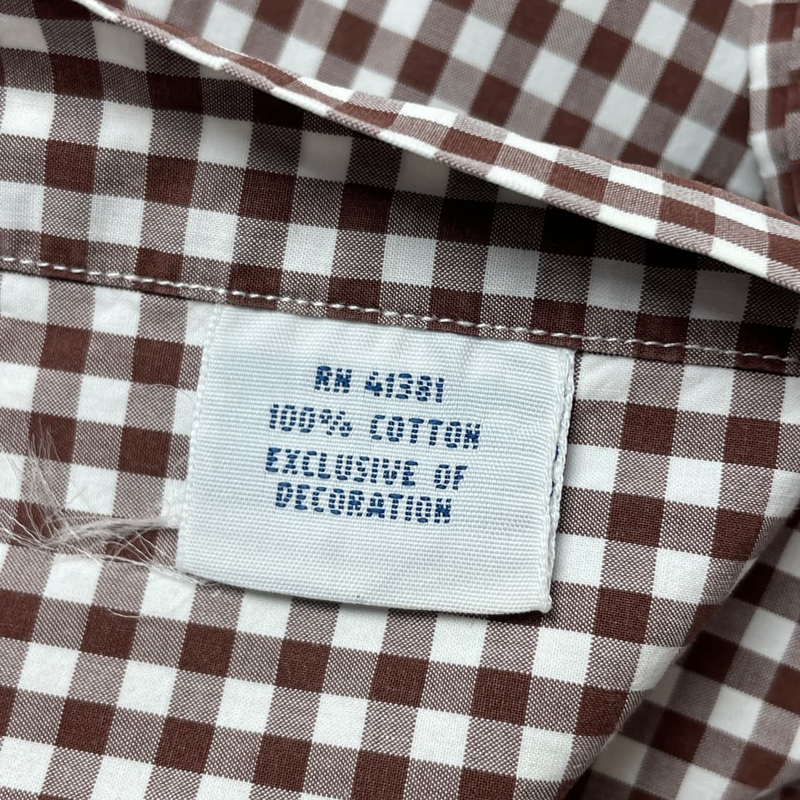 [택포] 폴로 랄프로렌 체크 셔츠 남방 브라운 상품이미지3