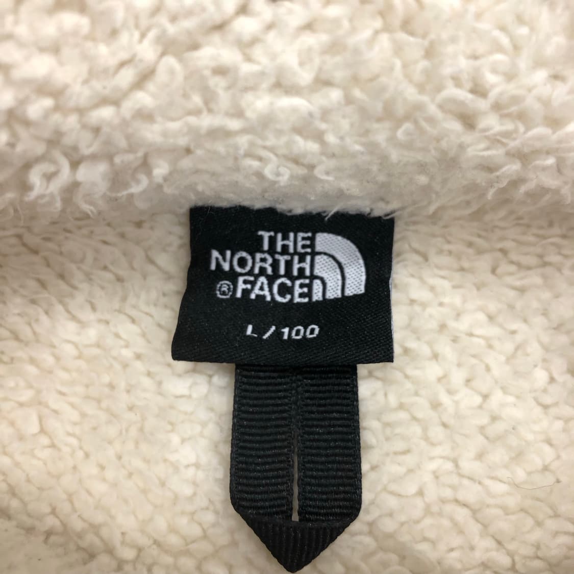 노스페이스 아이보리 플리스 후리스 자켓 상품이미지5