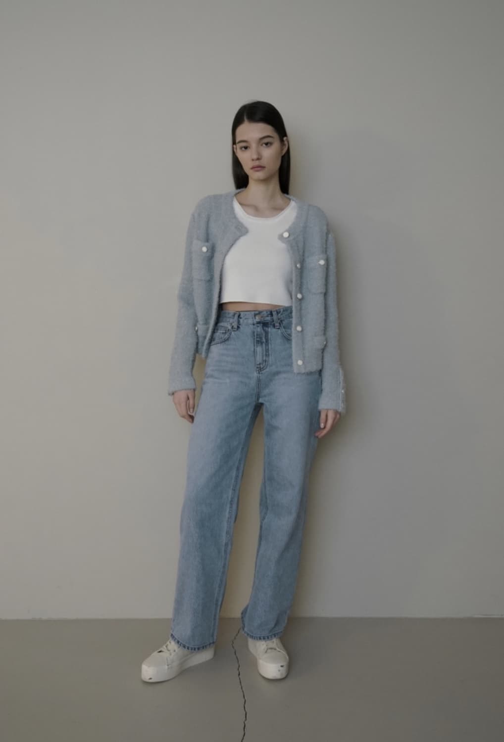 (택포) 유메르 피어펄 가디건 상품이미지3