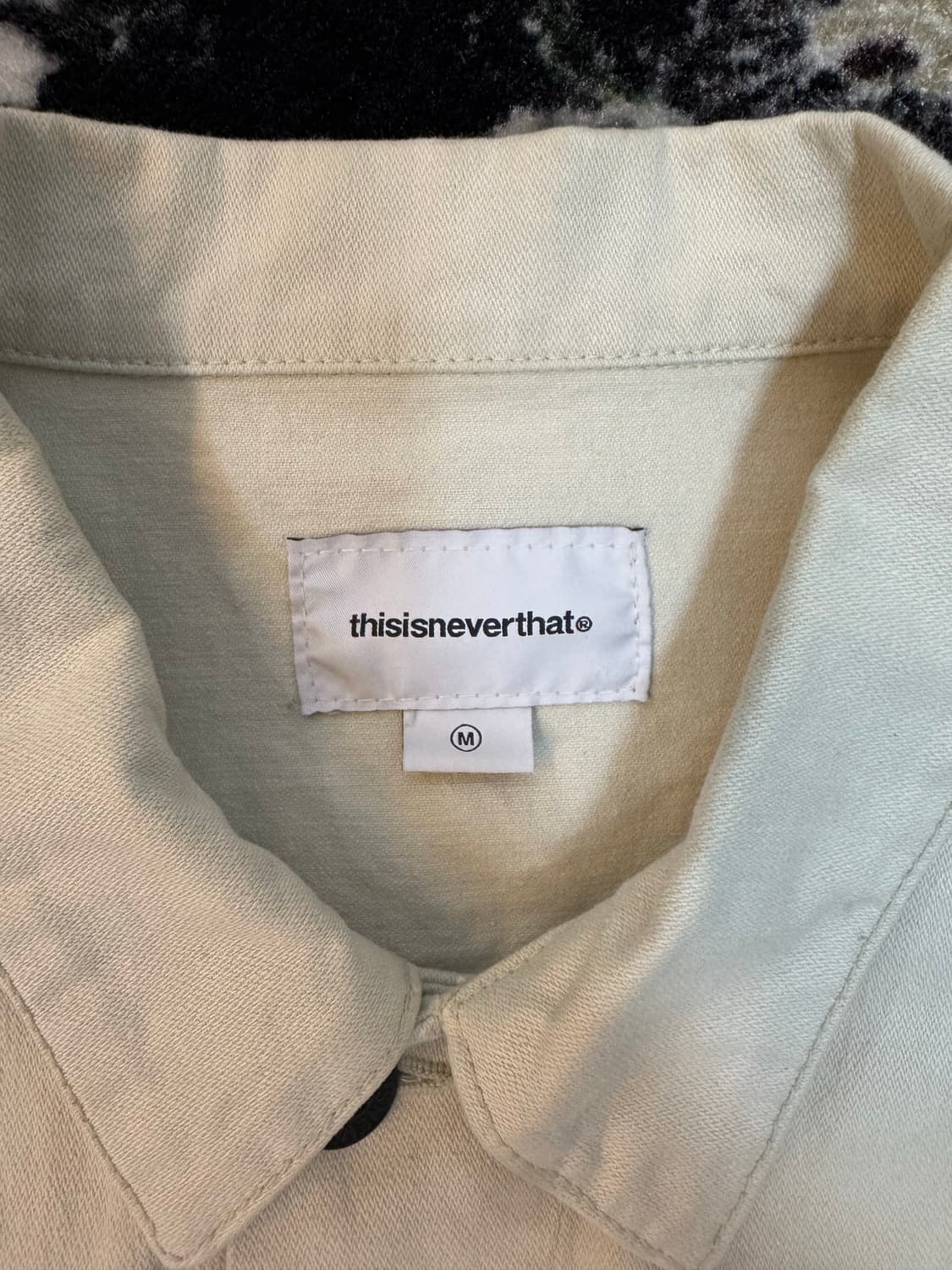 [M] 디스이즈네버댓 트러커 자켓 오프화이트 상품이미지3