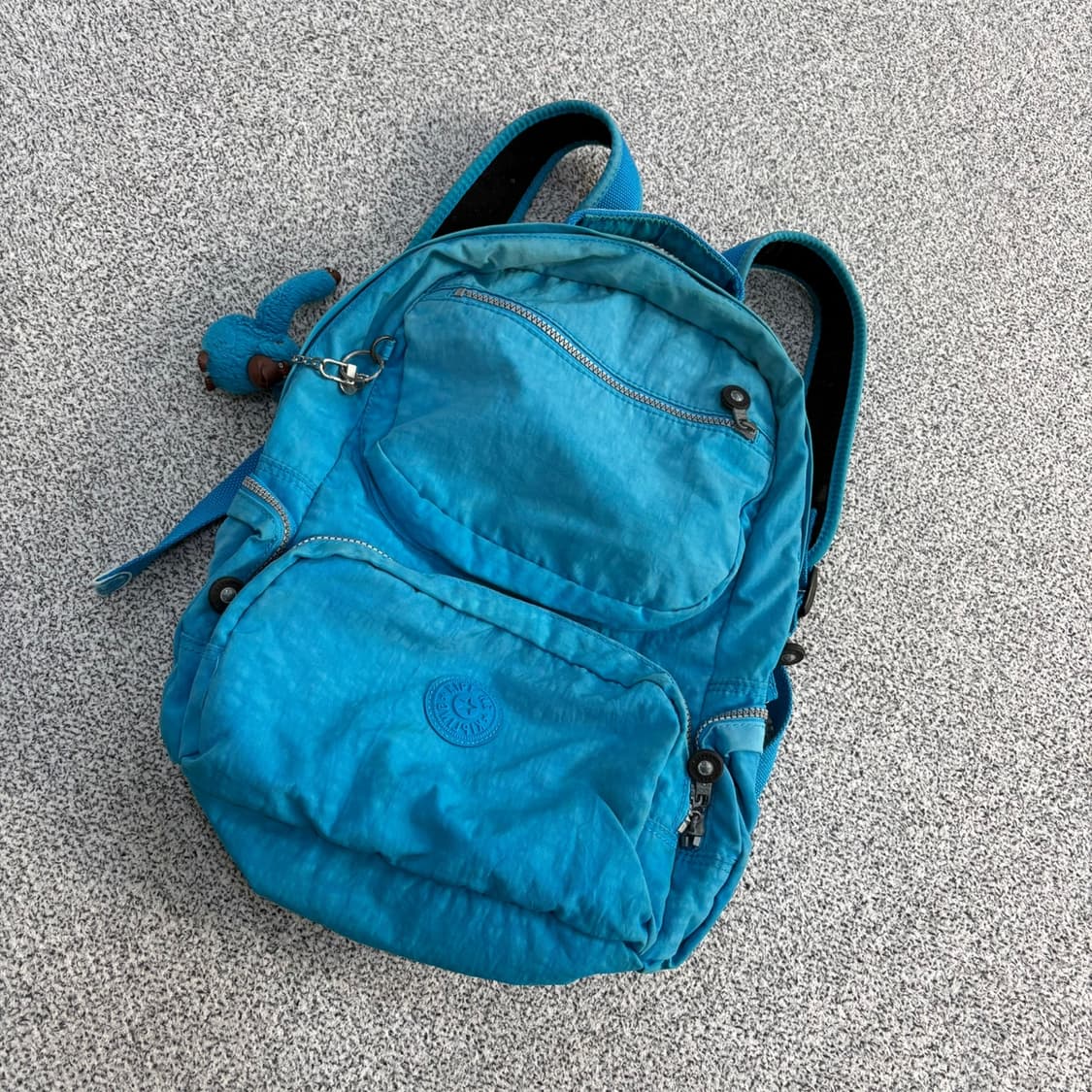 키플링 백팩 블루 0420J 상품이미지1