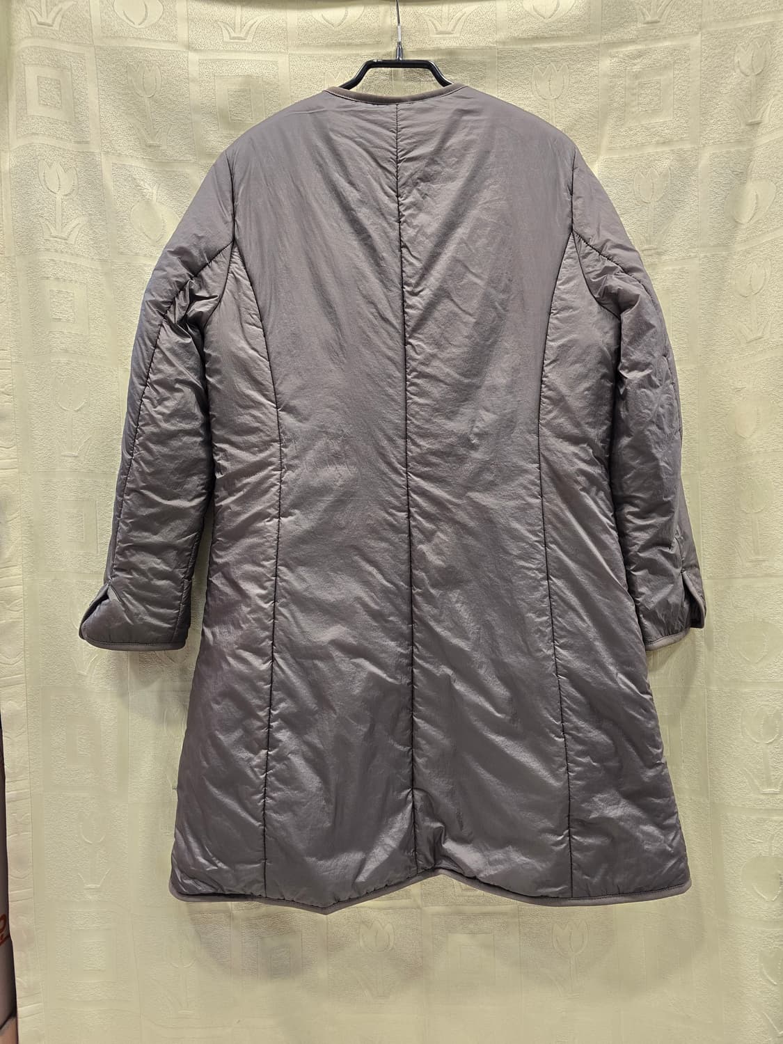 미샤 MICHAA 퀼팅 경량패딩 롱코트 66~77 상품이미지5