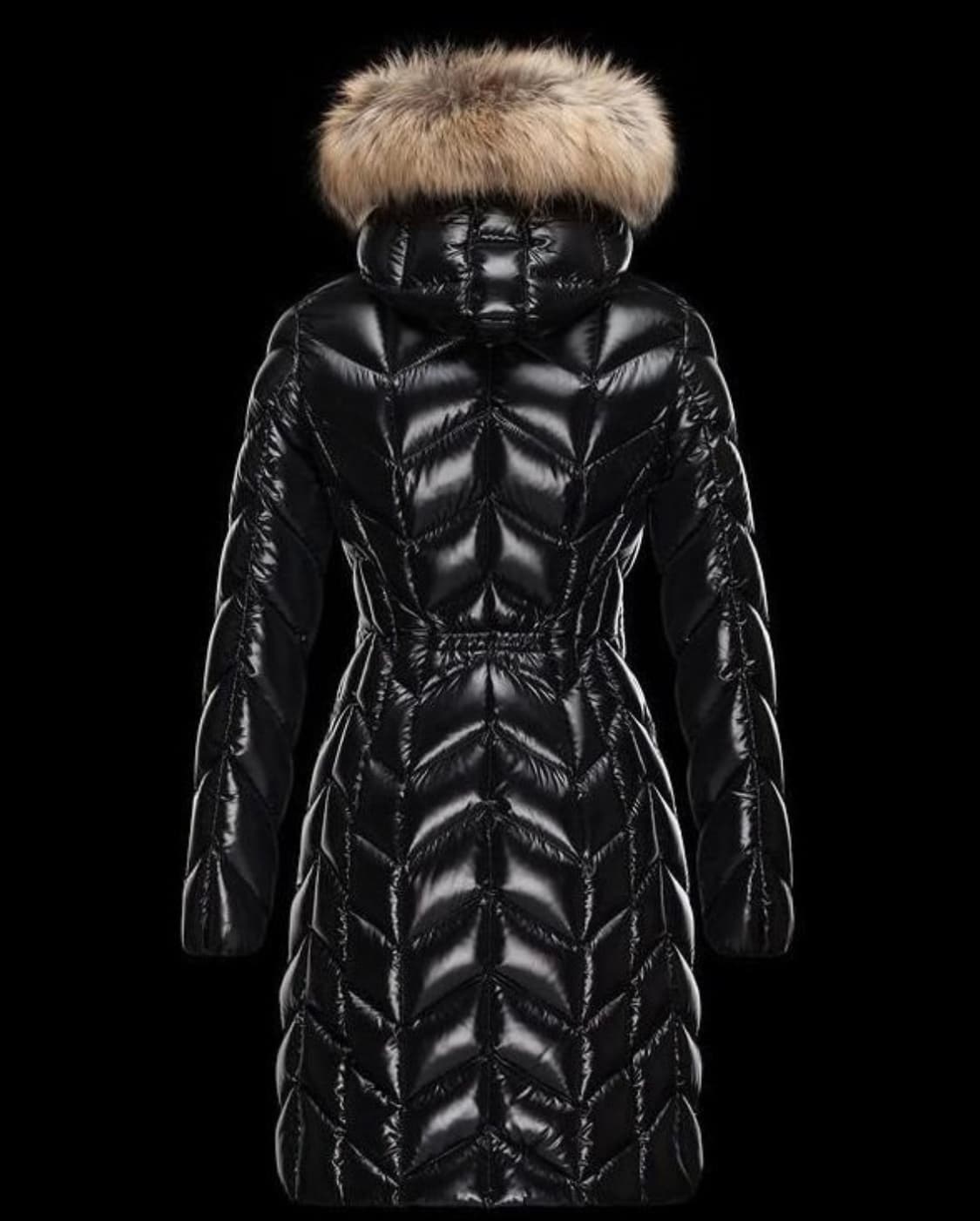 몽 클 레 르 블랙 유광 롱패딩 자켓(00/44) 상품이미지1