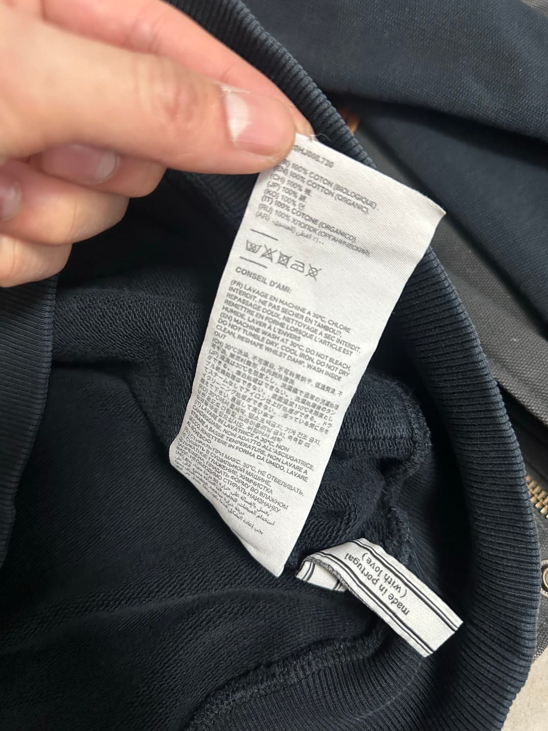 Ami hoodie S(90-95) 상품이미지6