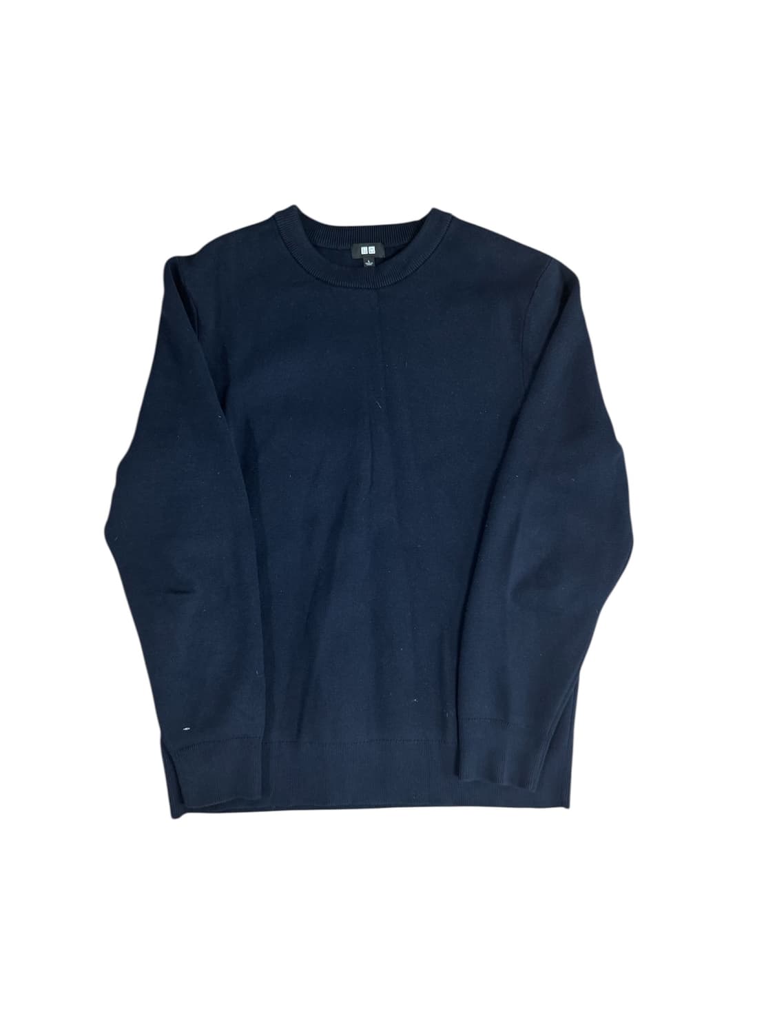 유니클로 니트 네이비 상품이미지1