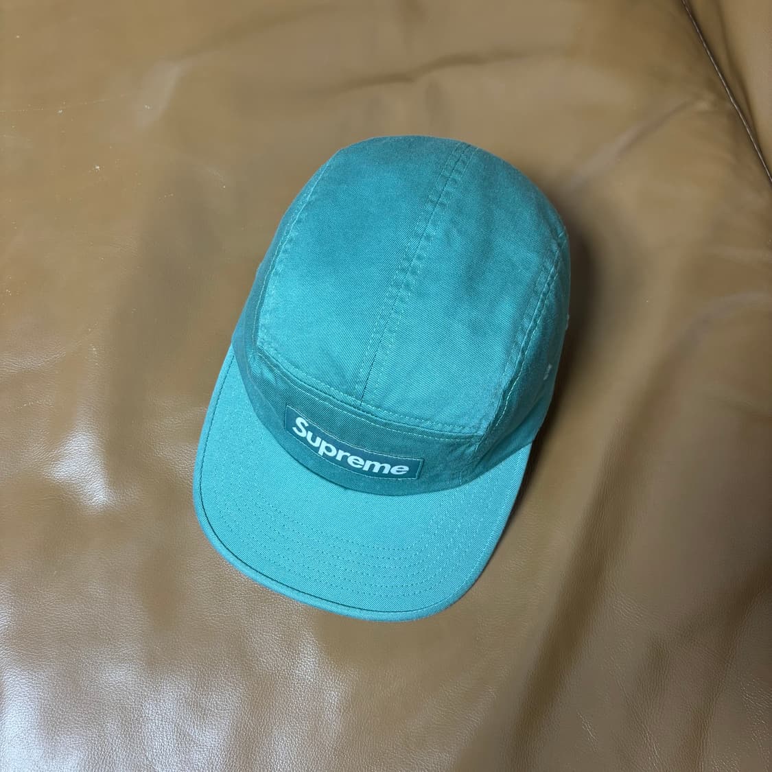 슈프림 캠프캡 모자 박스로고 25ss 워시드 세이지 상품이미지6
