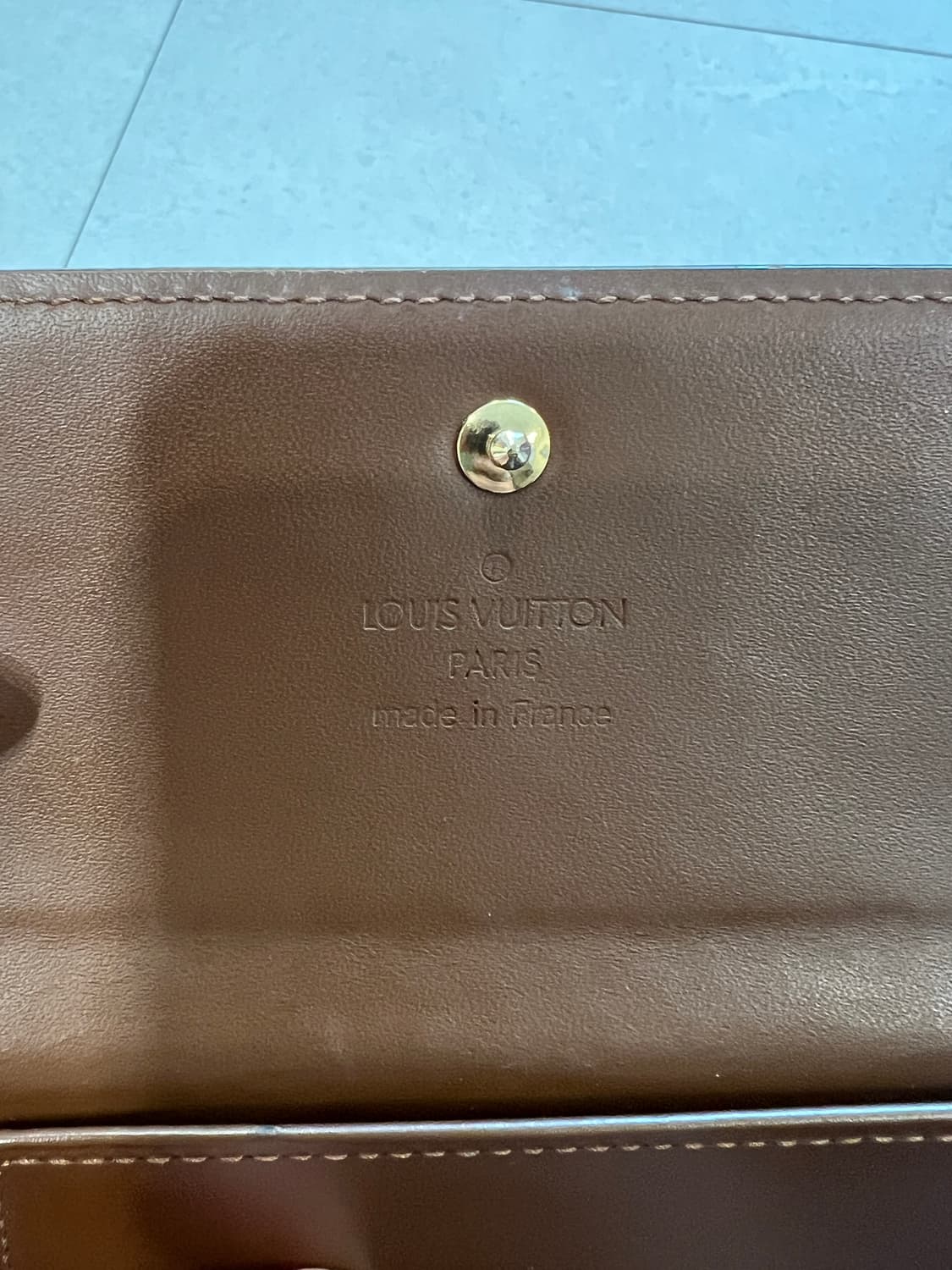 루이비통 모노그램 베르니스 반지갑 상품이미지4