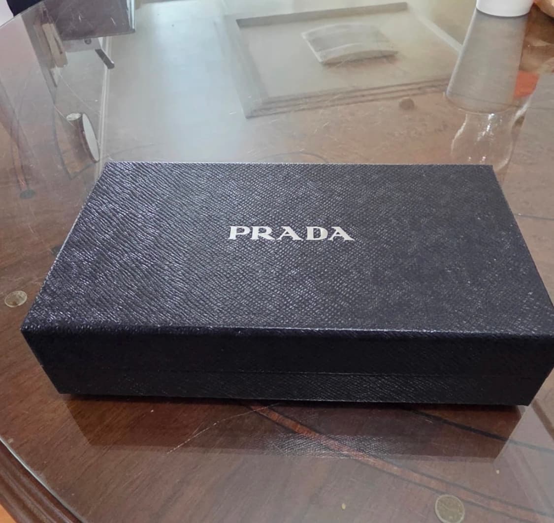 프라다 블루 사피아노 장지갑 상품이미지4