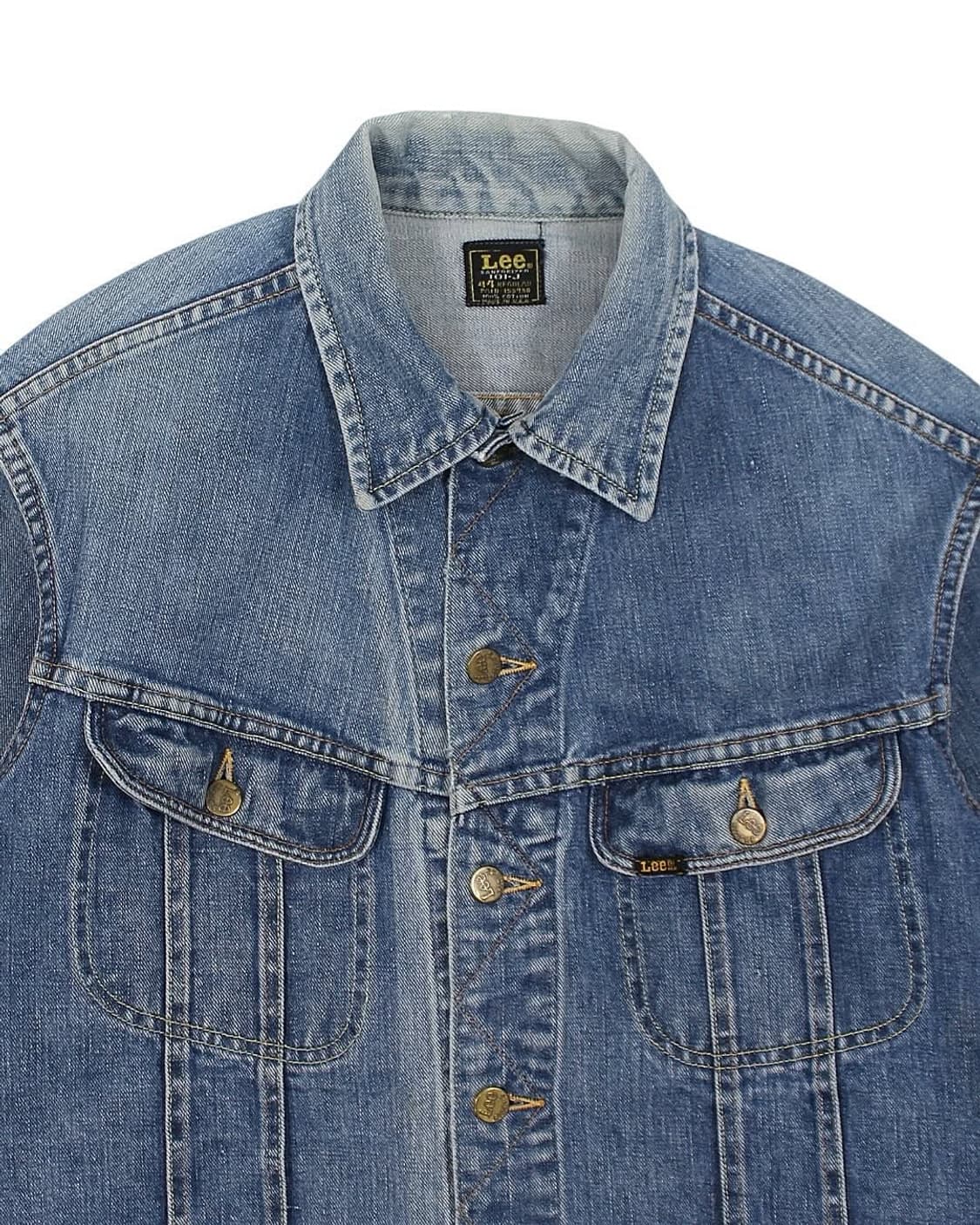 1970s USA Lee 101-J 데님 자켓 빈티지 미국제 리 상품이미지4