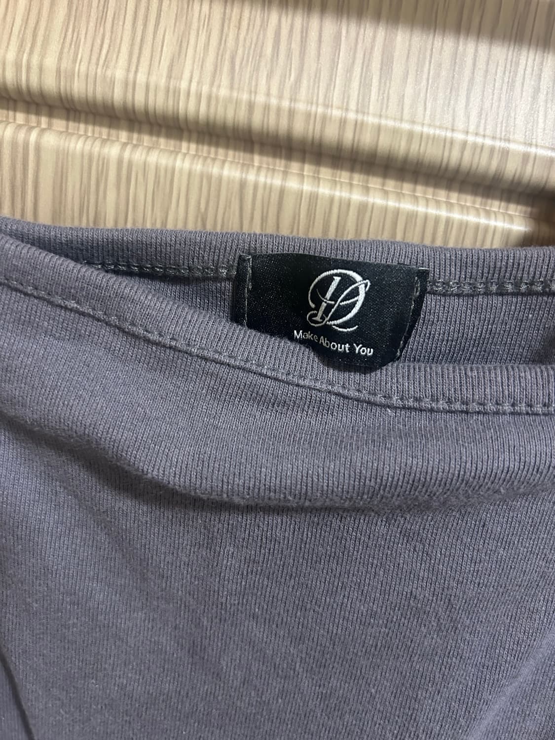 도트 프릴 레이어드 스커트 (차콜) 상품이미지4