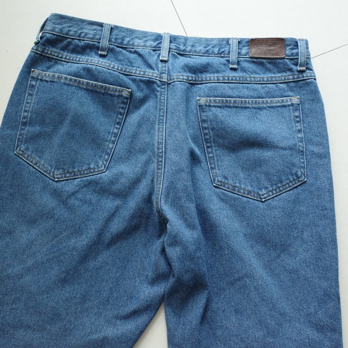 엘엘빈 L.L.Bean 클래식핏 플란넬 안감 데님 팬츠 38X30 상품이미지7