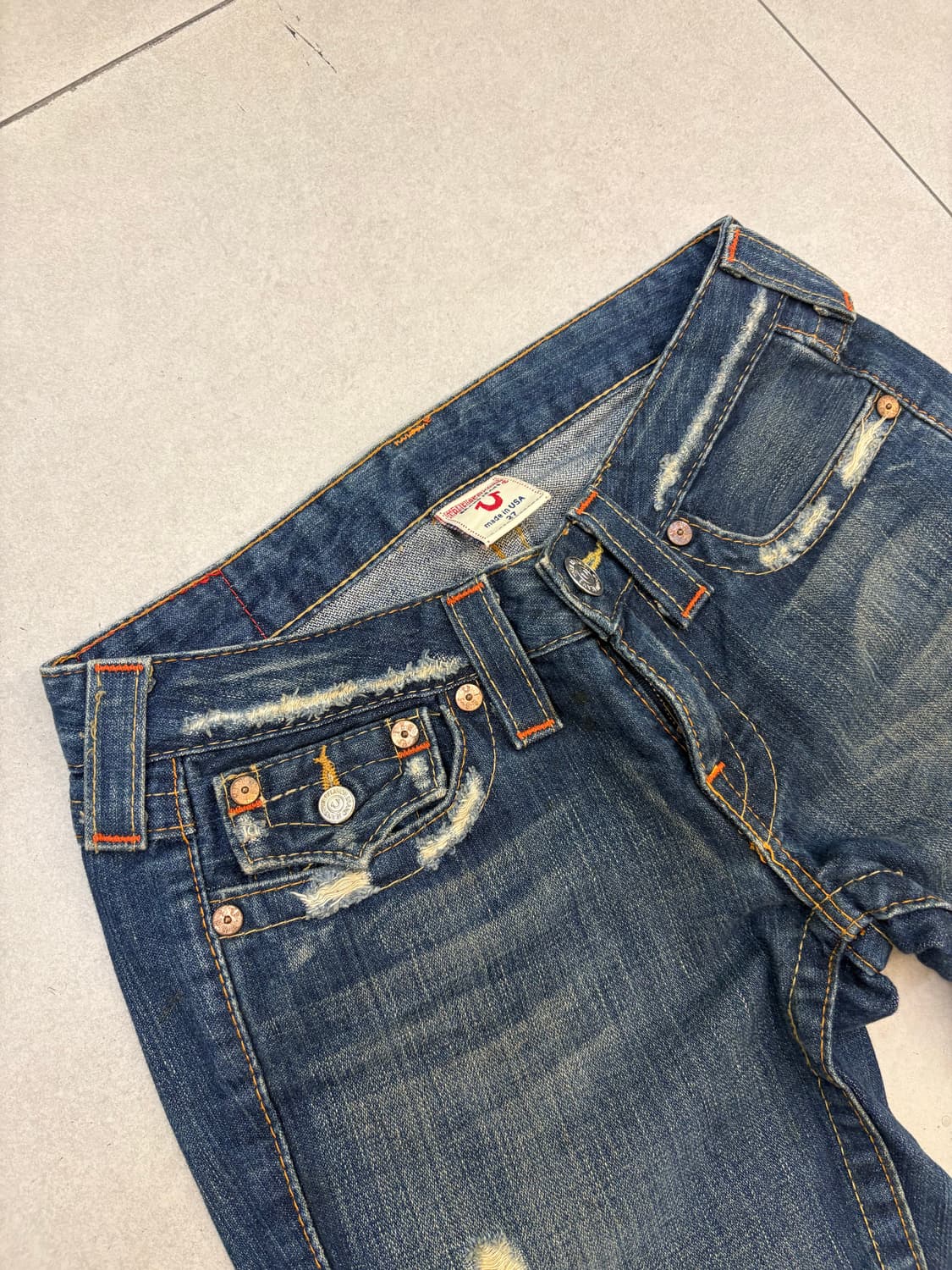 트루릴리전 JOEY 부츠컷 데님 상품이미지6