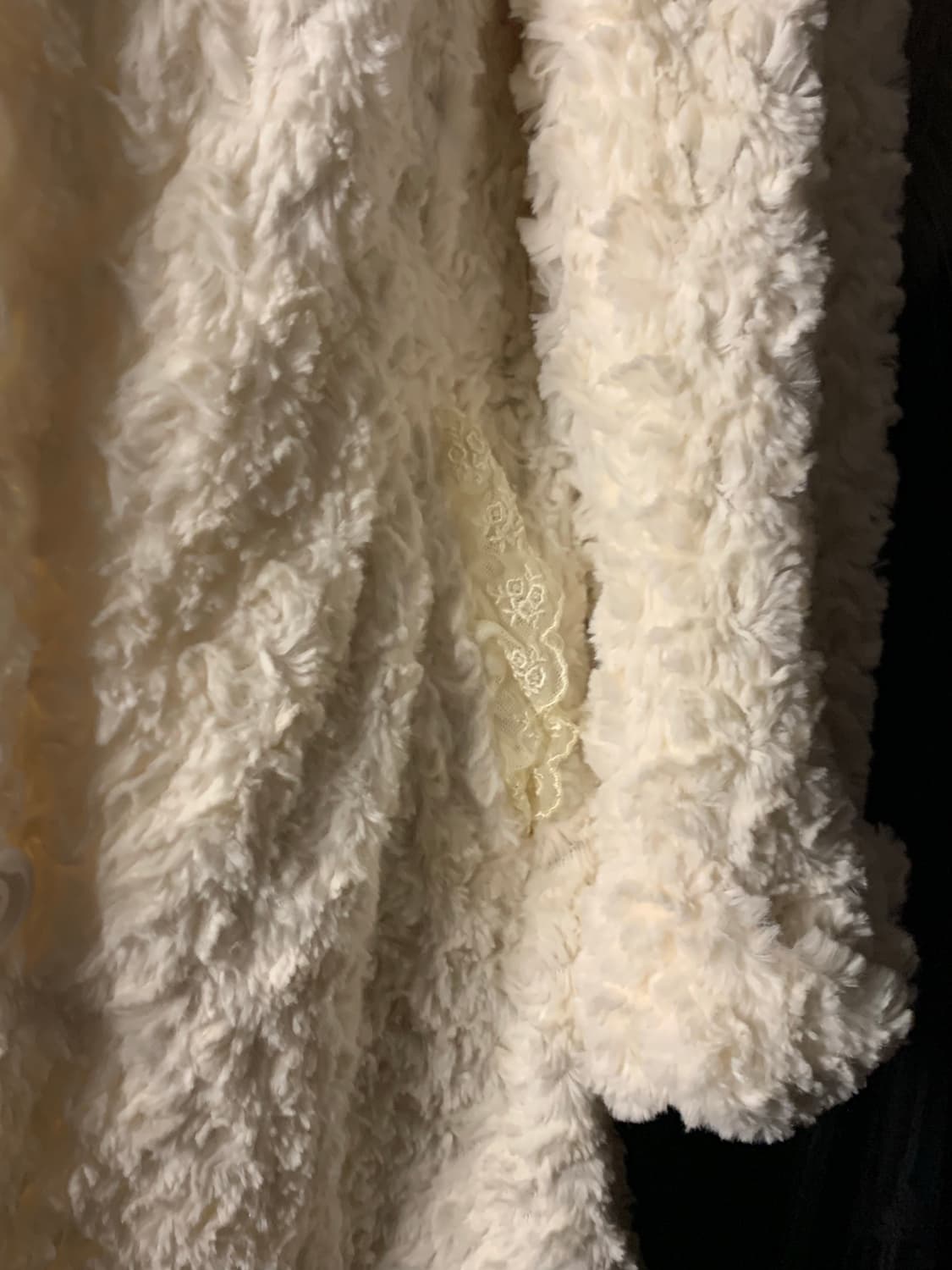 히메갸루 로걀 레이스  퍼코트 가디건 상품이미지3